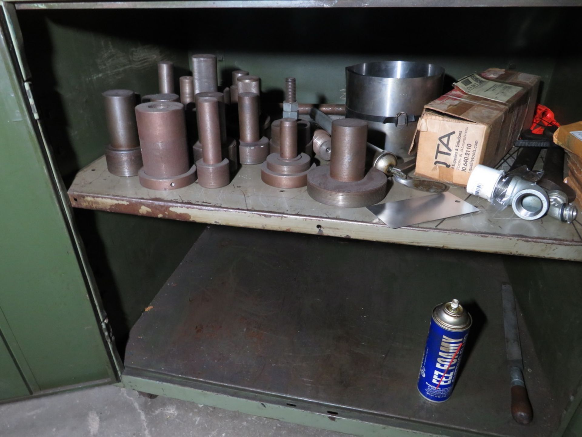 (3) Storage Cabinets with Assorted Lathe Tooling - Image 3 of 10