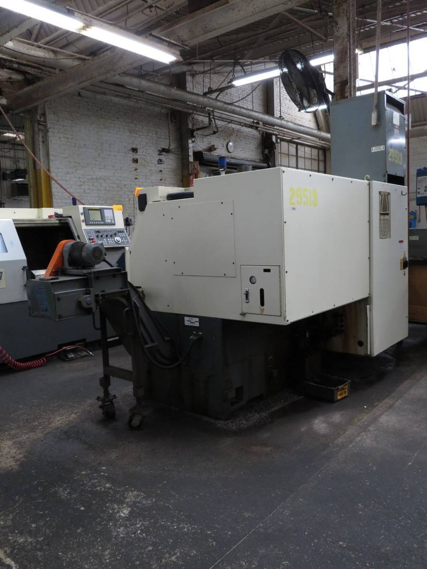 2007 Femco HL-25 2 Axis Dual Spindle CNC Turning Center - Image 3 of 9