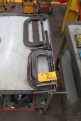 (5) Assorted C-Clamps