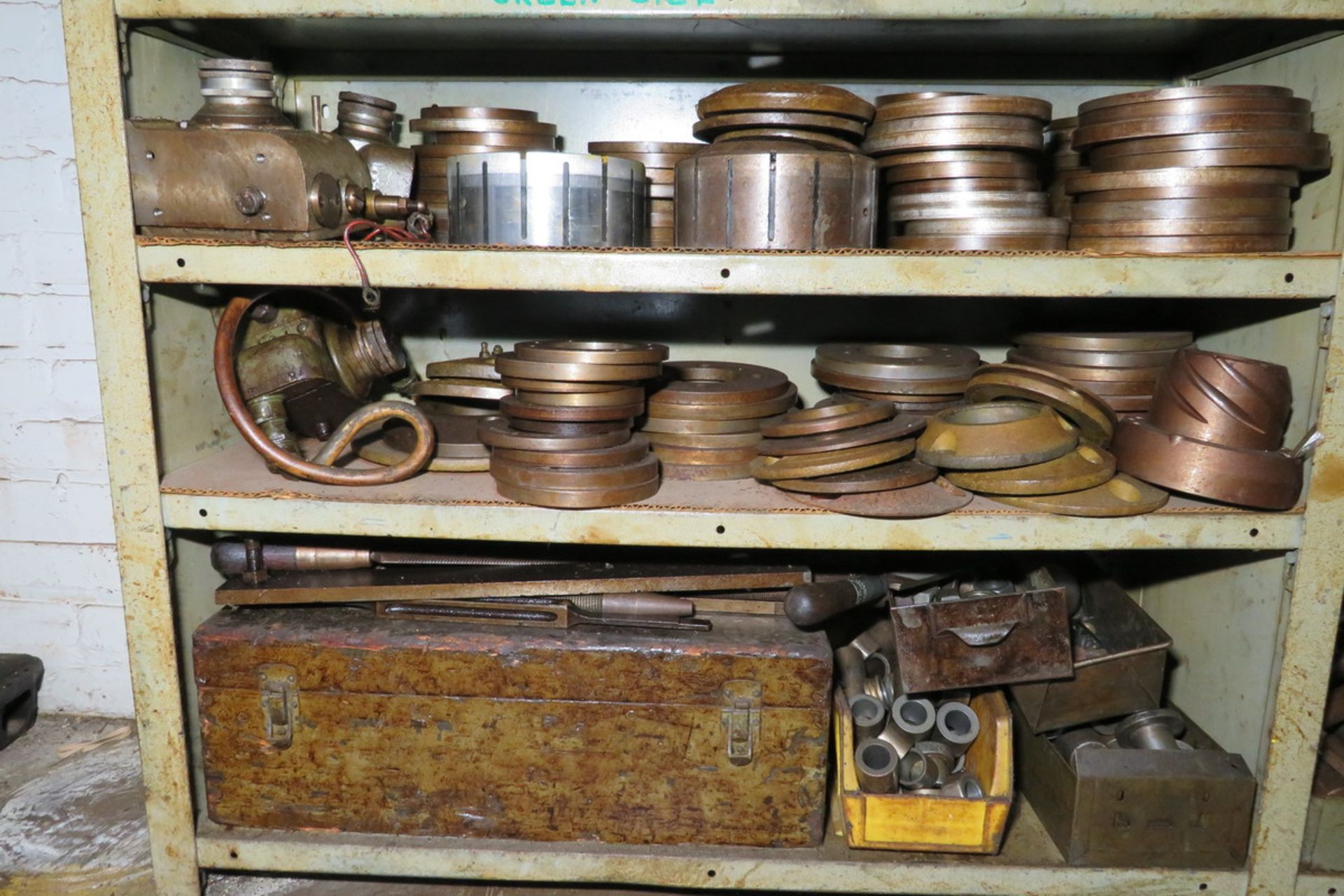 Shelving Unit with Large Assortment of Tooling - Image 5 of 12