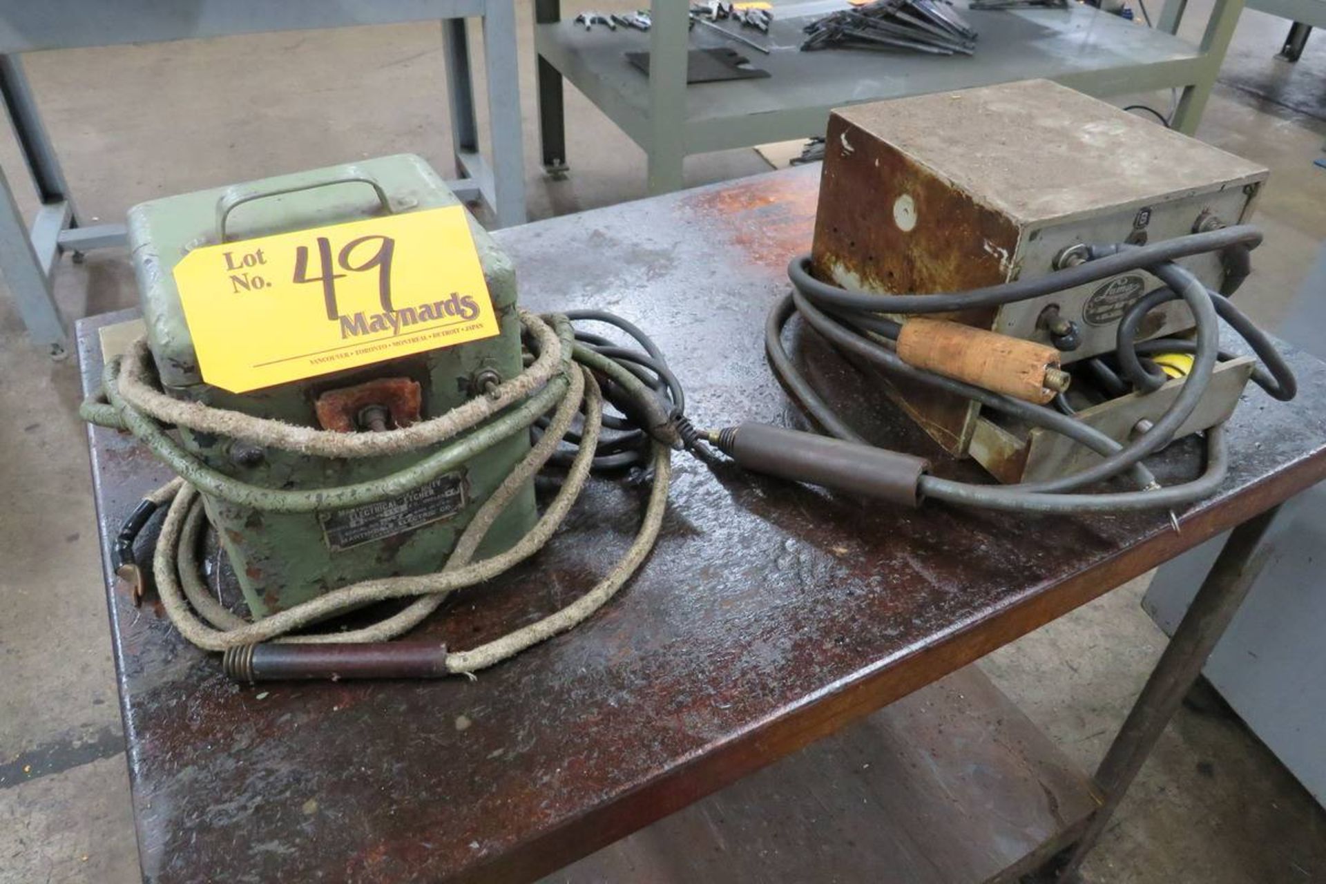 (2) Heavy Duty Electrical Etchers