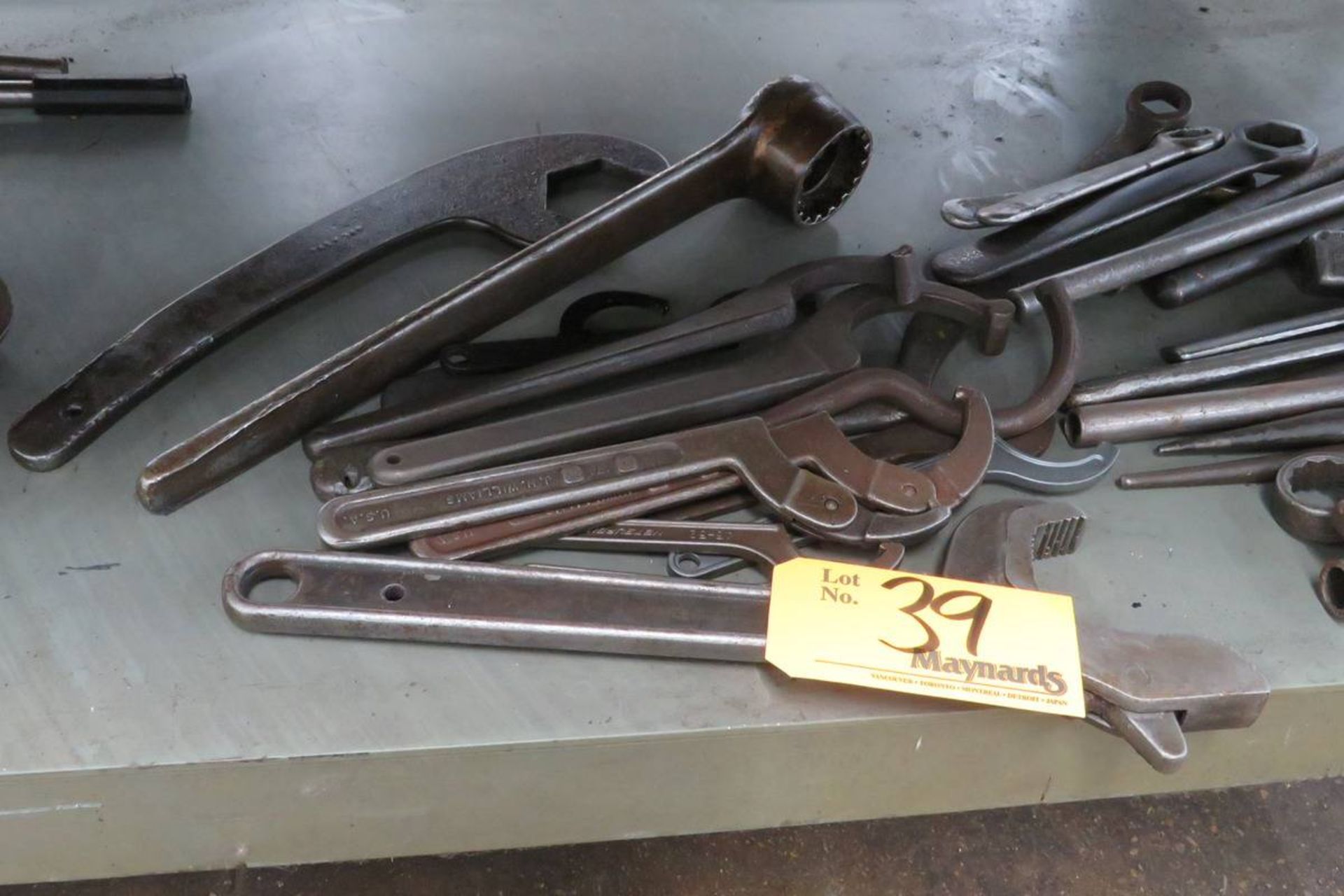 (30) Assorted Wrenches and Spanner Wrenches - Image 2 of 3