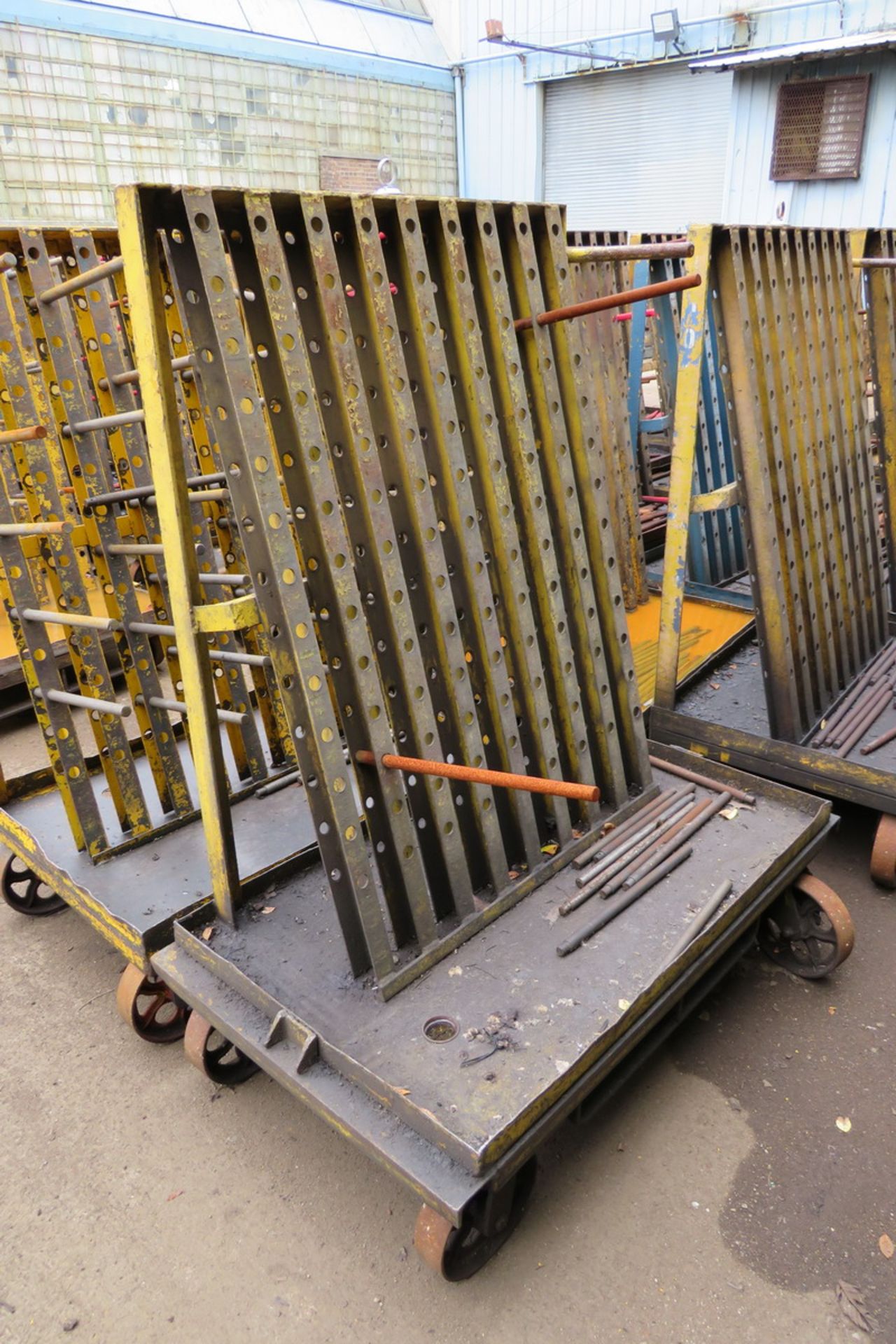 (65) Rolling Cantilever Parts Racks - Image 3 of 3