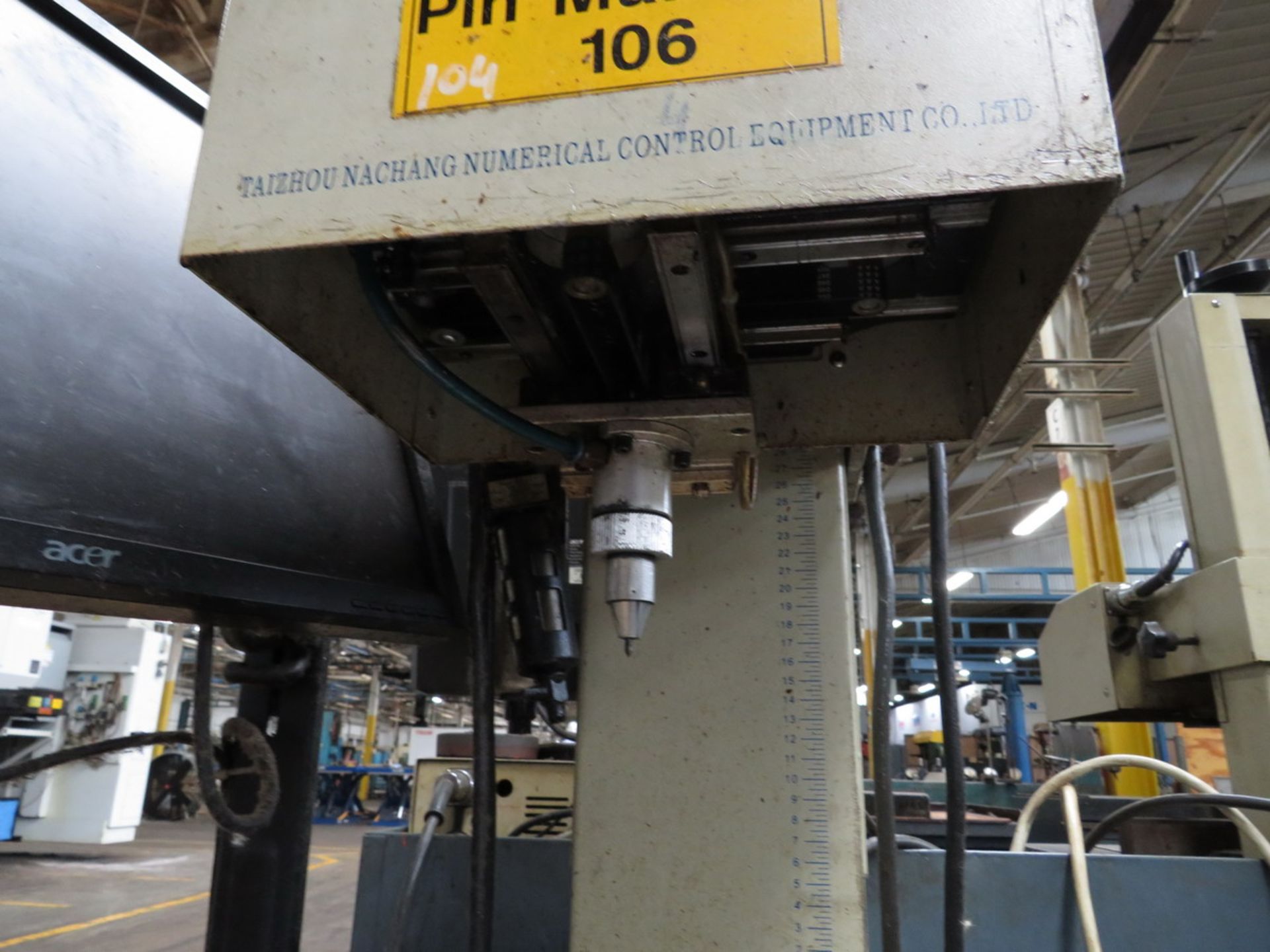NCSK NCQ/A-135-85 Automatic Pneumatic Pin Marking Machine - Image 4 of 5