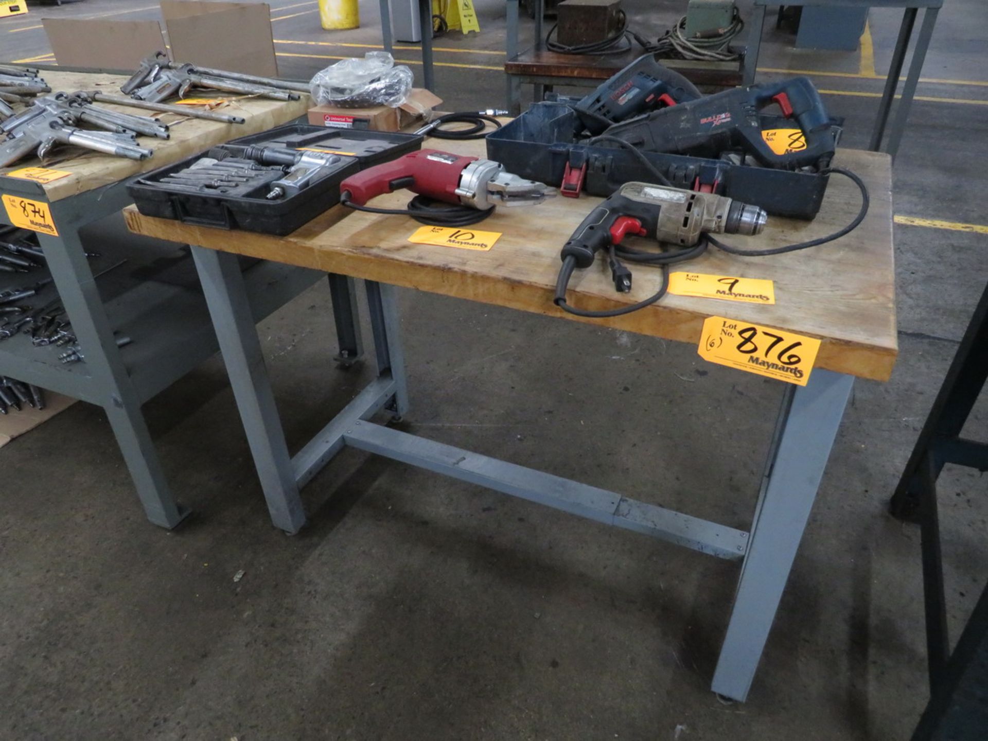 (6) Assorted Workbenches