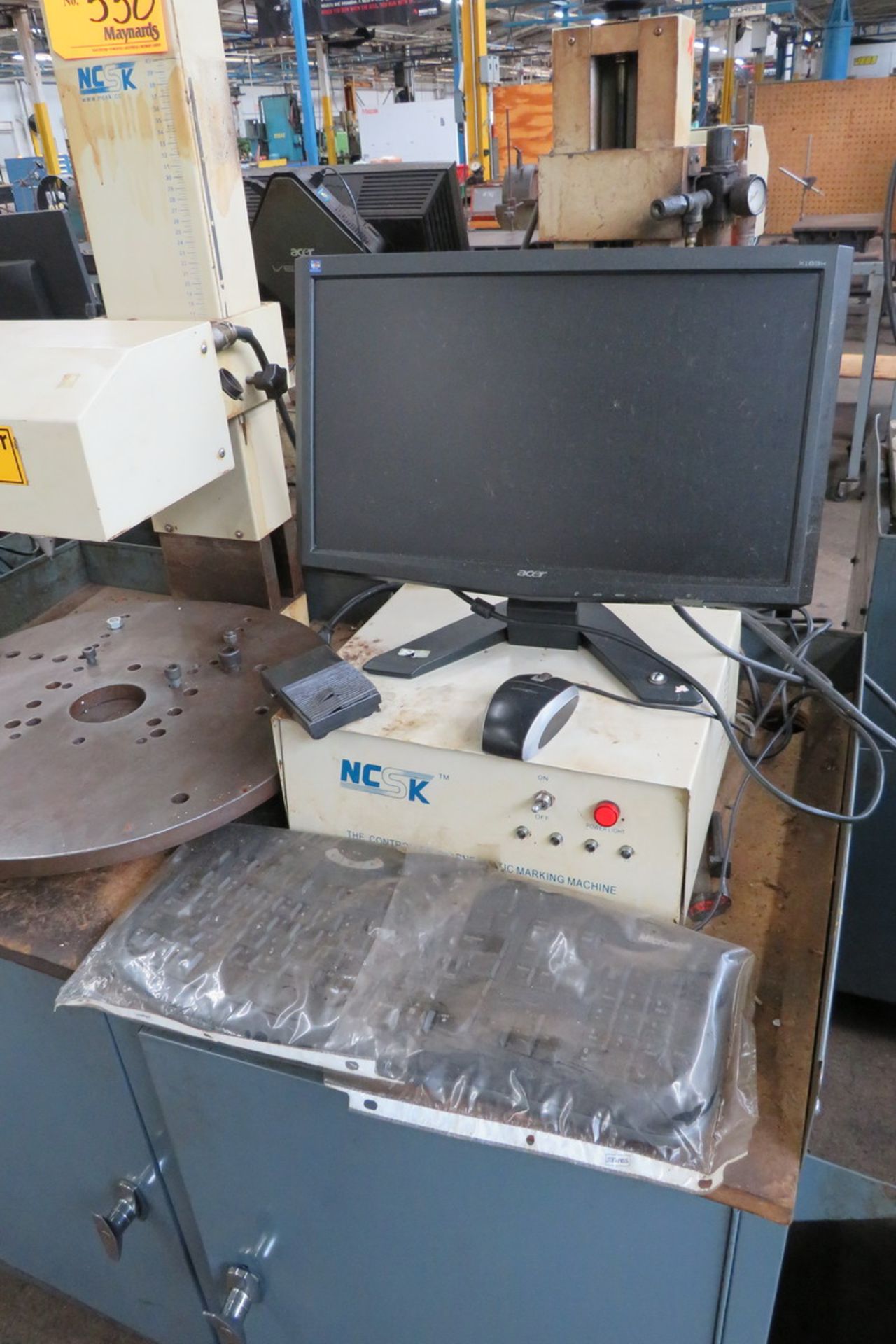 NCSK NCQ/A-135-85 Automatic Pneumatic Pin Marking Machine - Image 5 of 7