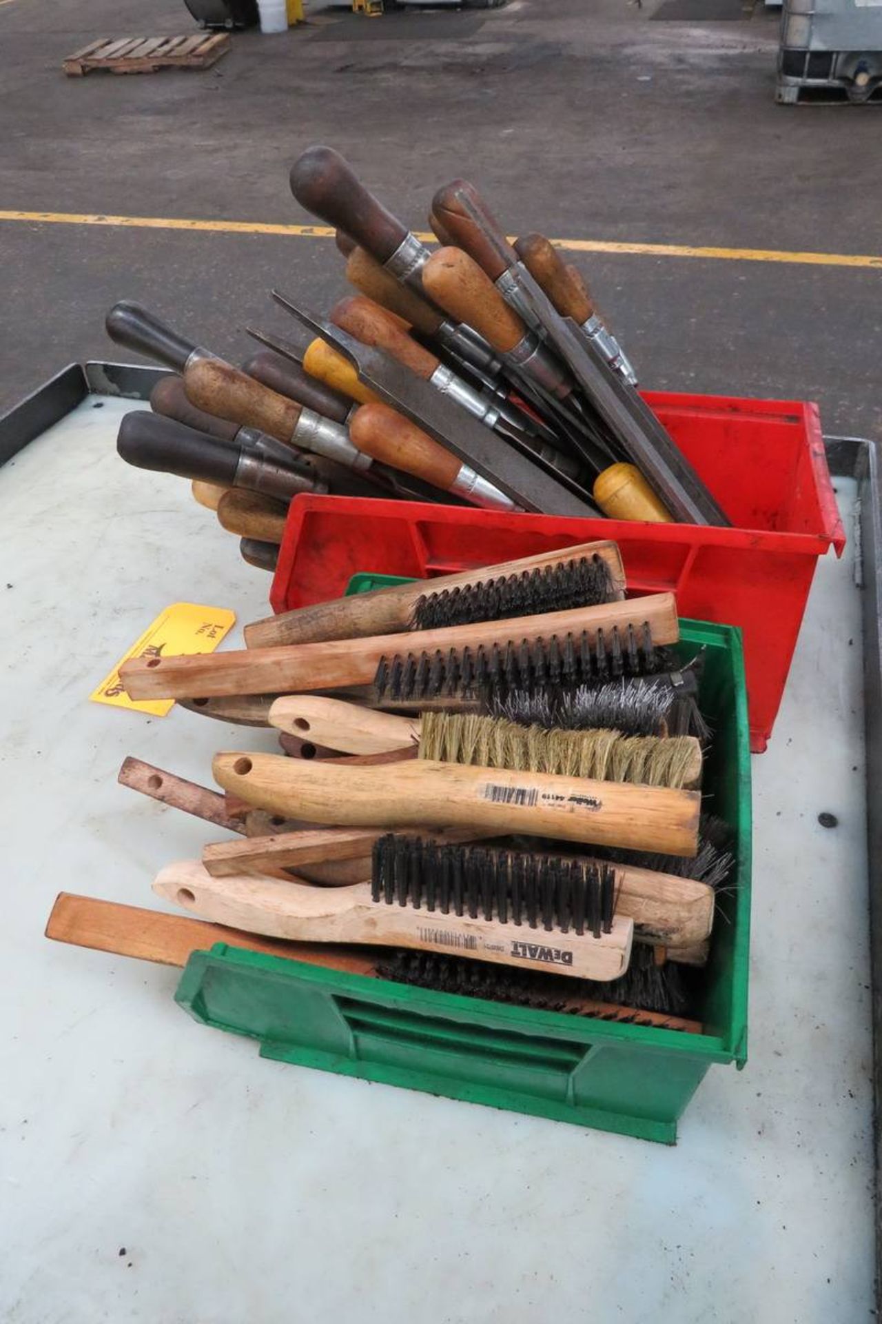 Lot of Assorted Hand Files and Wire Brushes - Image 2 of 2