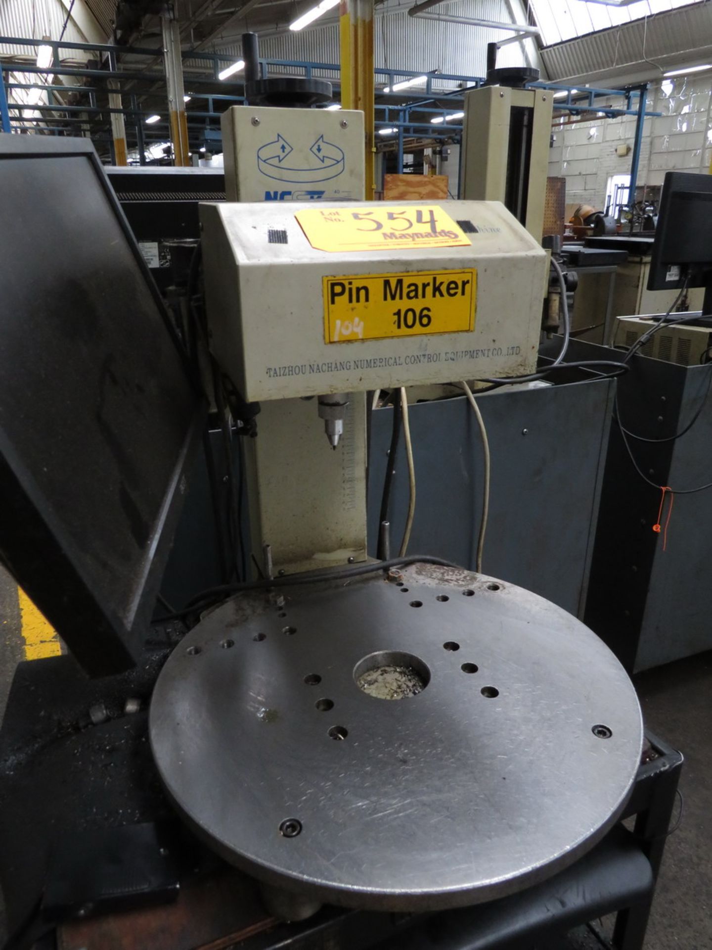 NCSK NCQ/A-135-85 Automatic Pneumatic Pin Marking Machine - Image 2 of 5