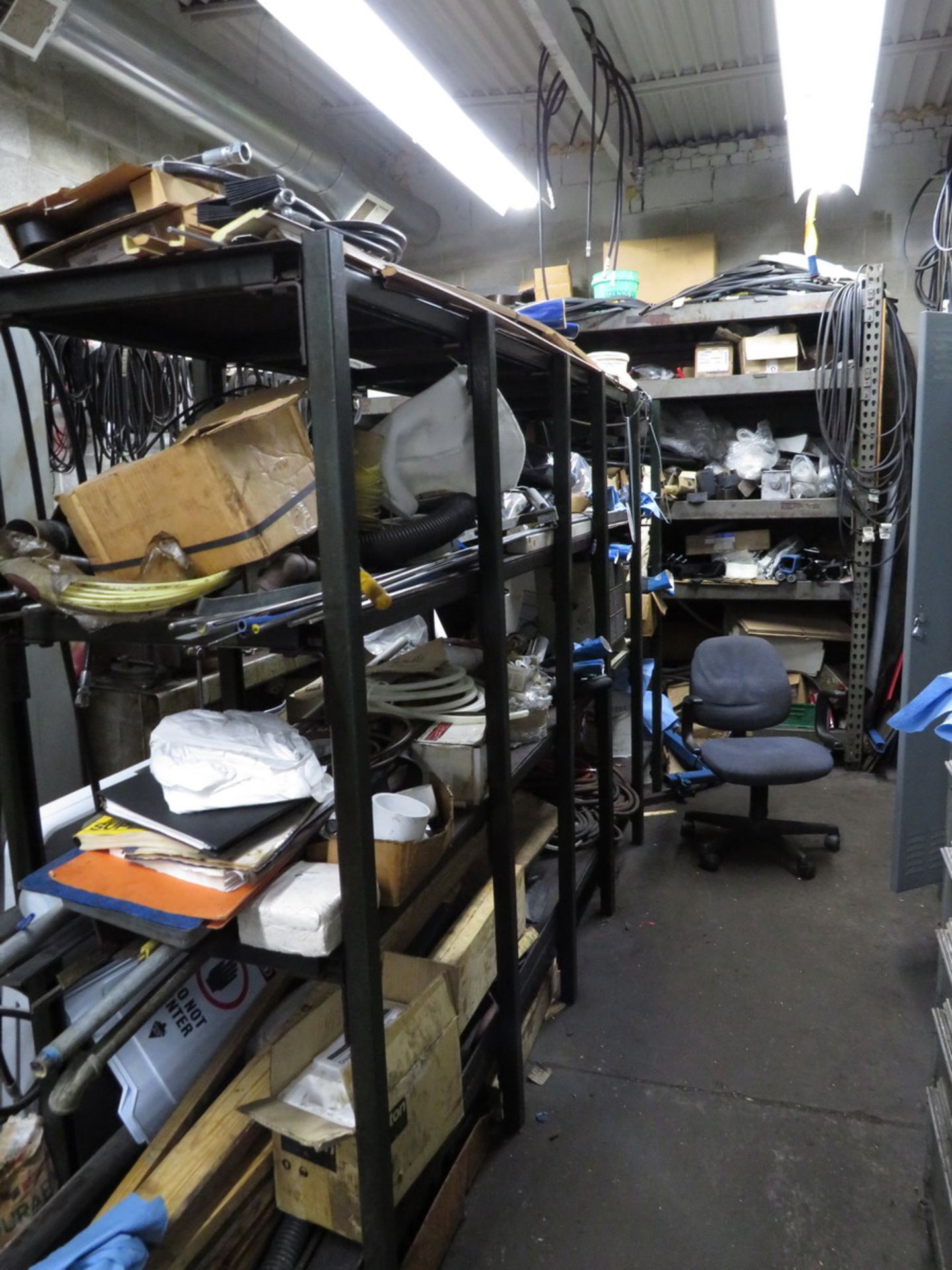 Remaining Contents of Mechanical Spares Room