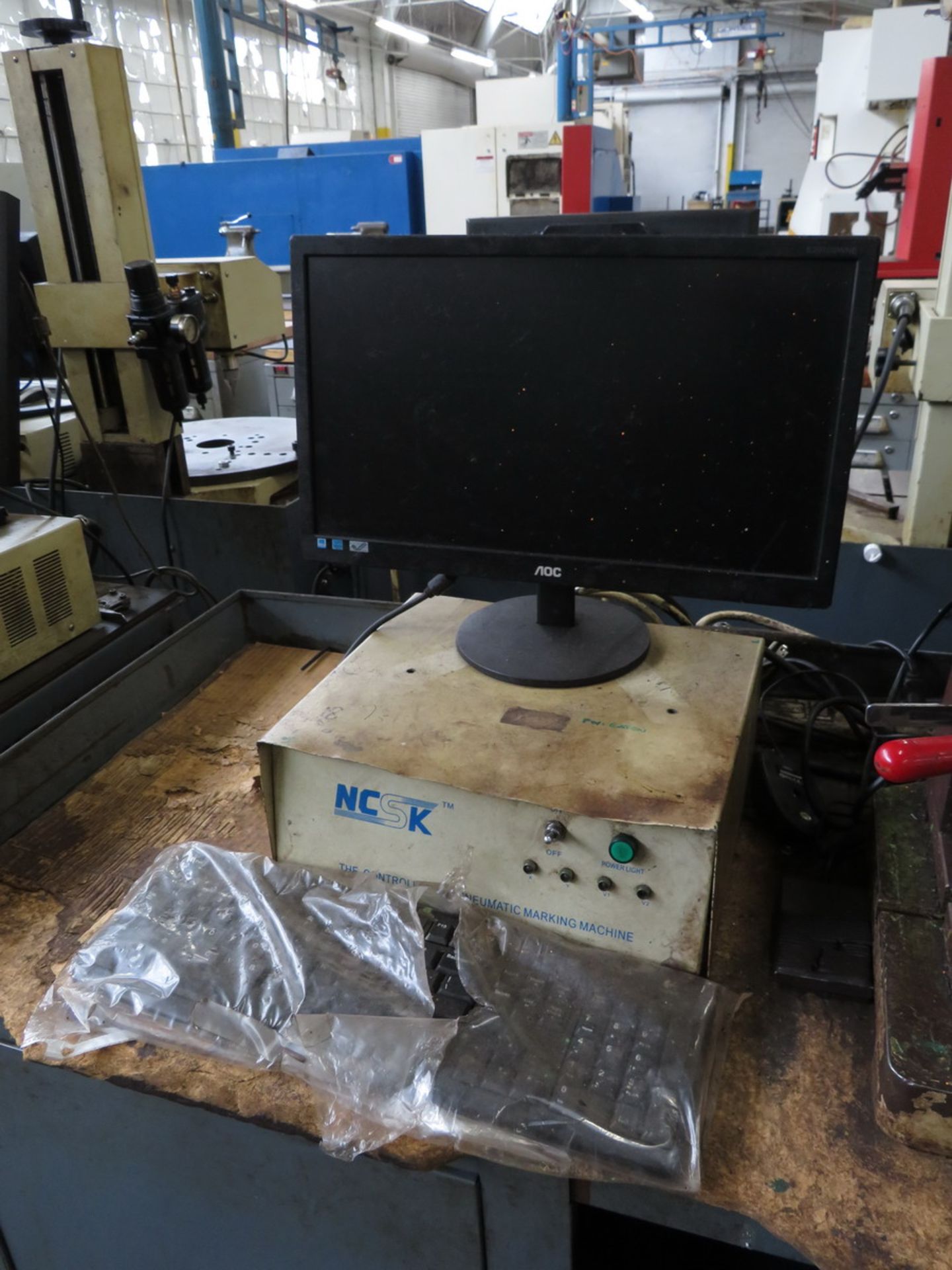 NCSK NCQ/A-135-85 Automatic Pneumatic Pin Marking Machine - Image 5 of 5