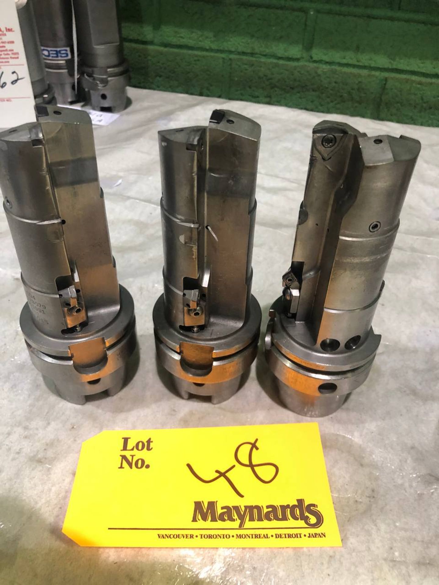 (3) Kennametal Boring Drill Tool