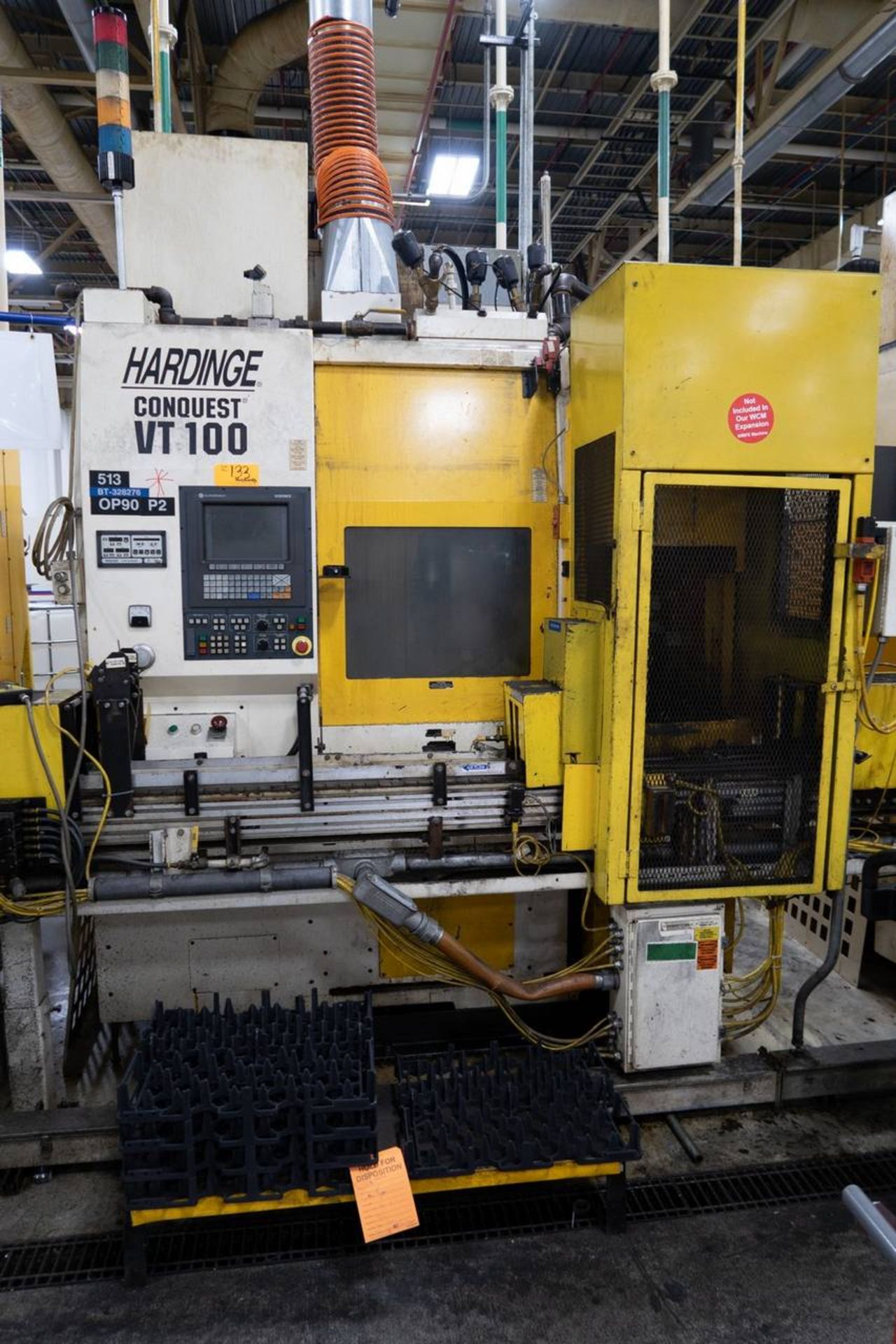 Hardinge Conquest VT-100 CNC Vertical Turning Center