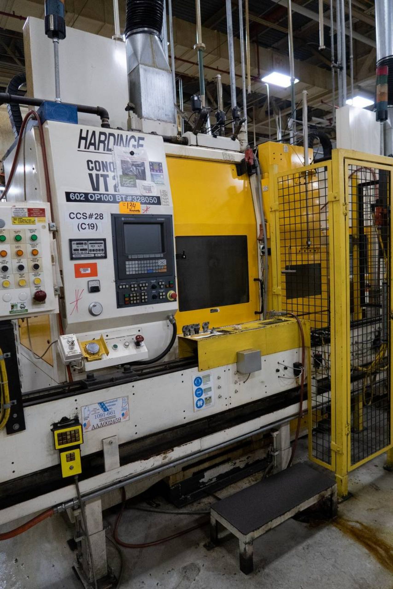 Hardinge Conquest VT-100 CNC Vertical Turning Center