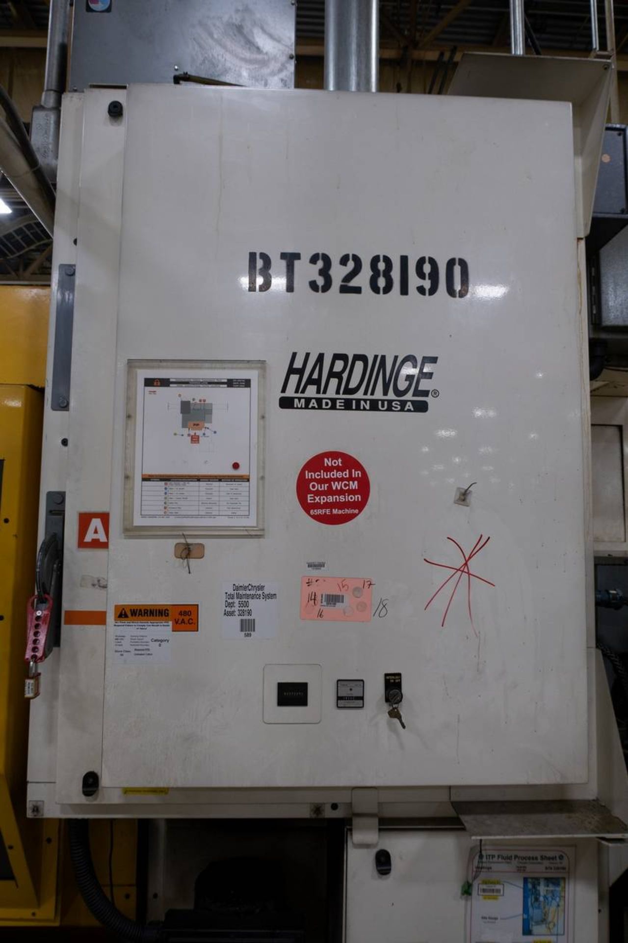 Hardinge Conquest VT-100 CNC Vertical Turning Center - Image 6 of 11