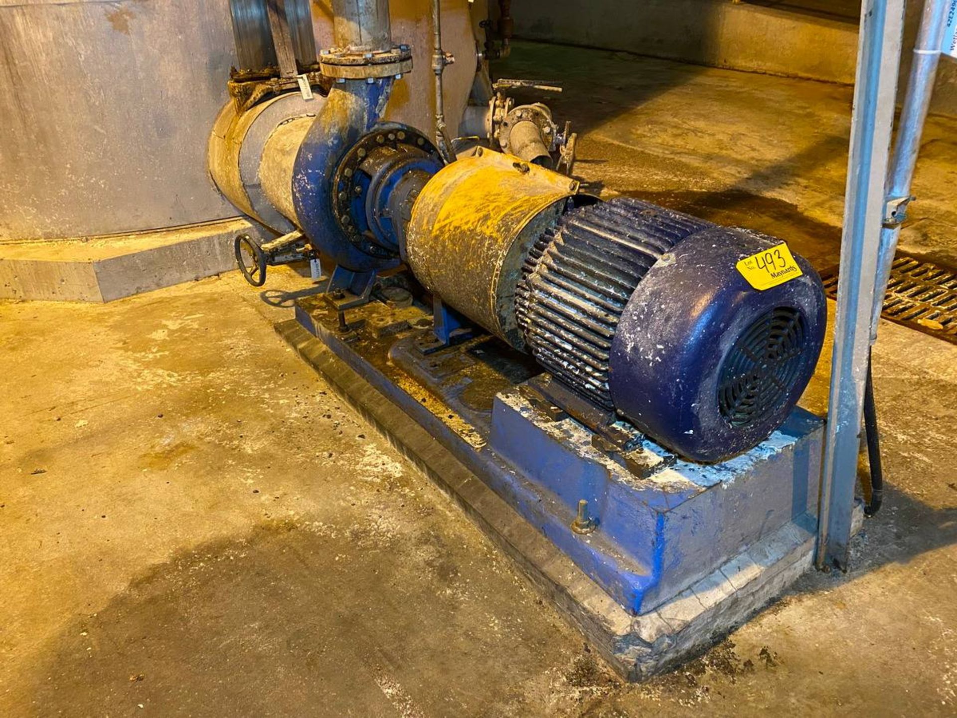 6x8x13 pump with 25hp 460 volt motor