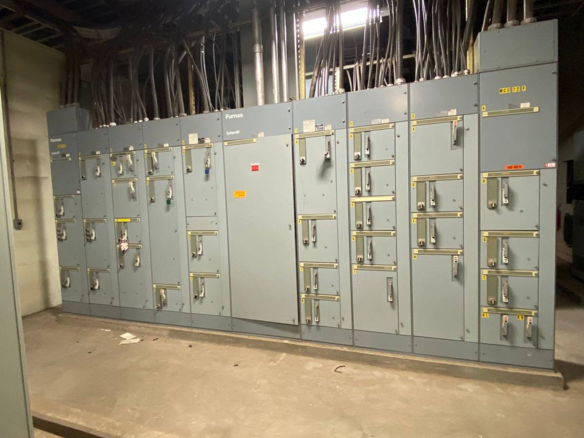 Furnas System 80 10 section double sided 67 switch,