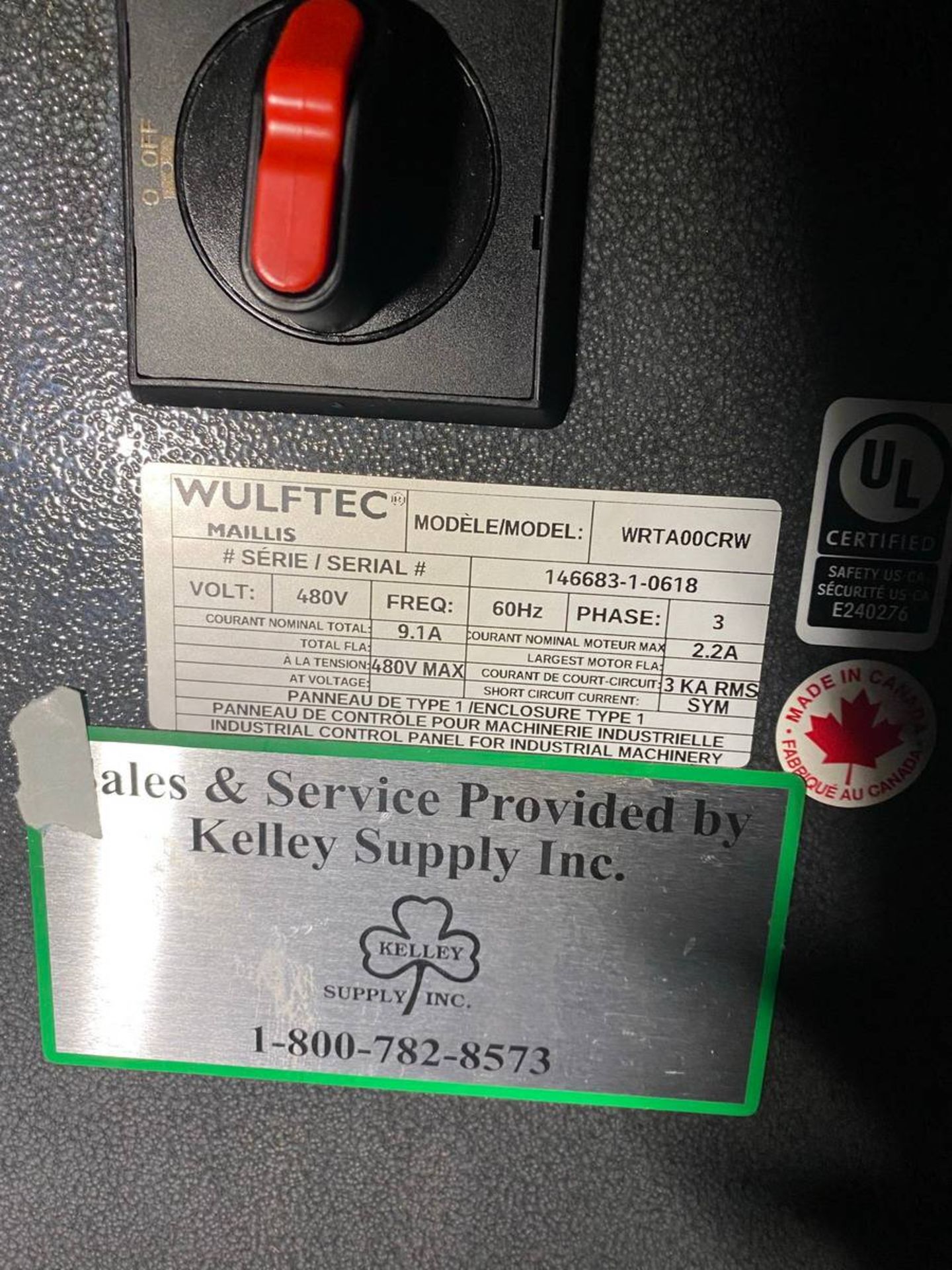 Wulftec WRTA00CRW Automatic roll wrapping system, - Image 7 of 9