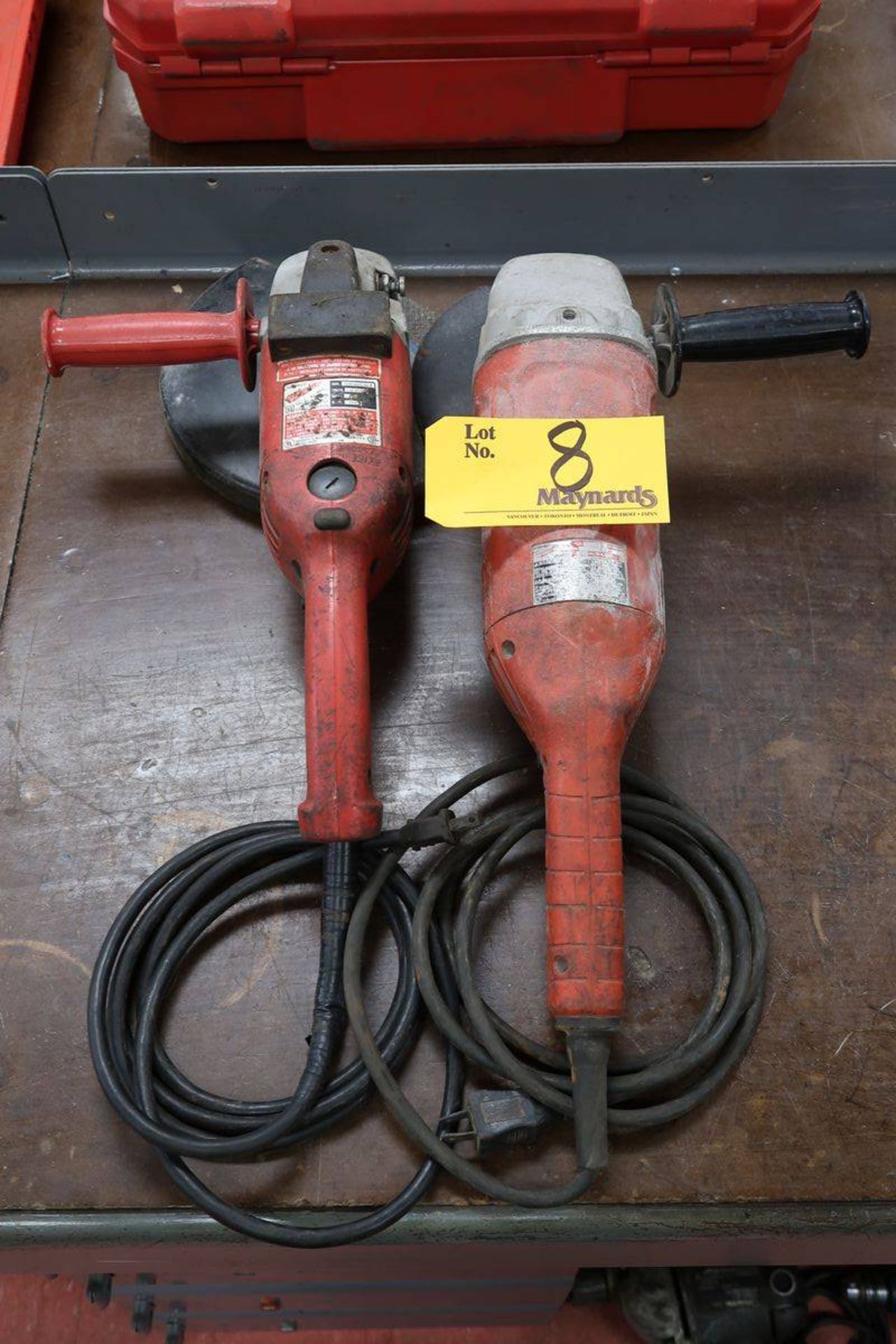 Milwaukee 7/9" Electric Angle Grinders