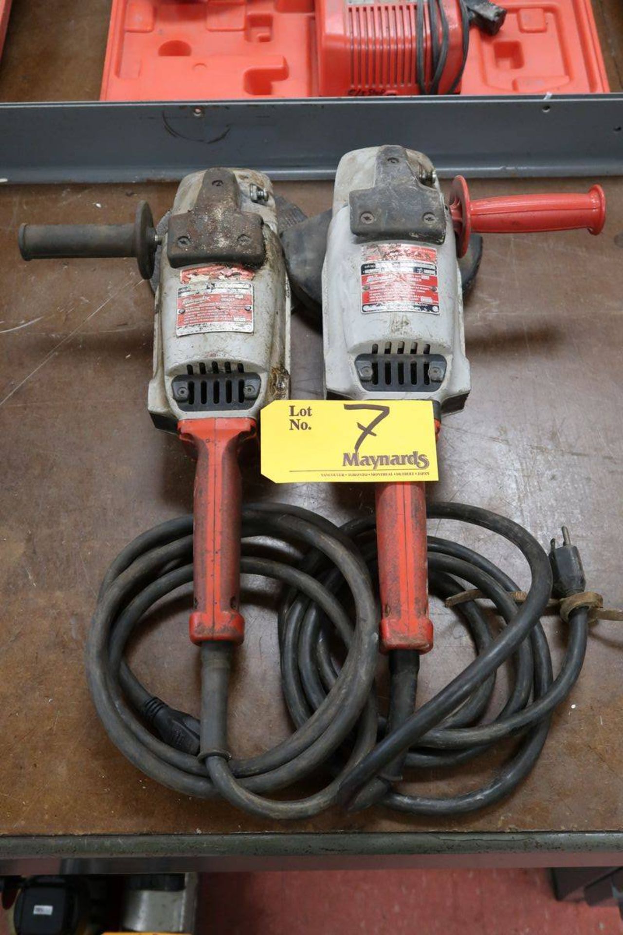 Milwaukee 7/9" Electric Angle Grinders