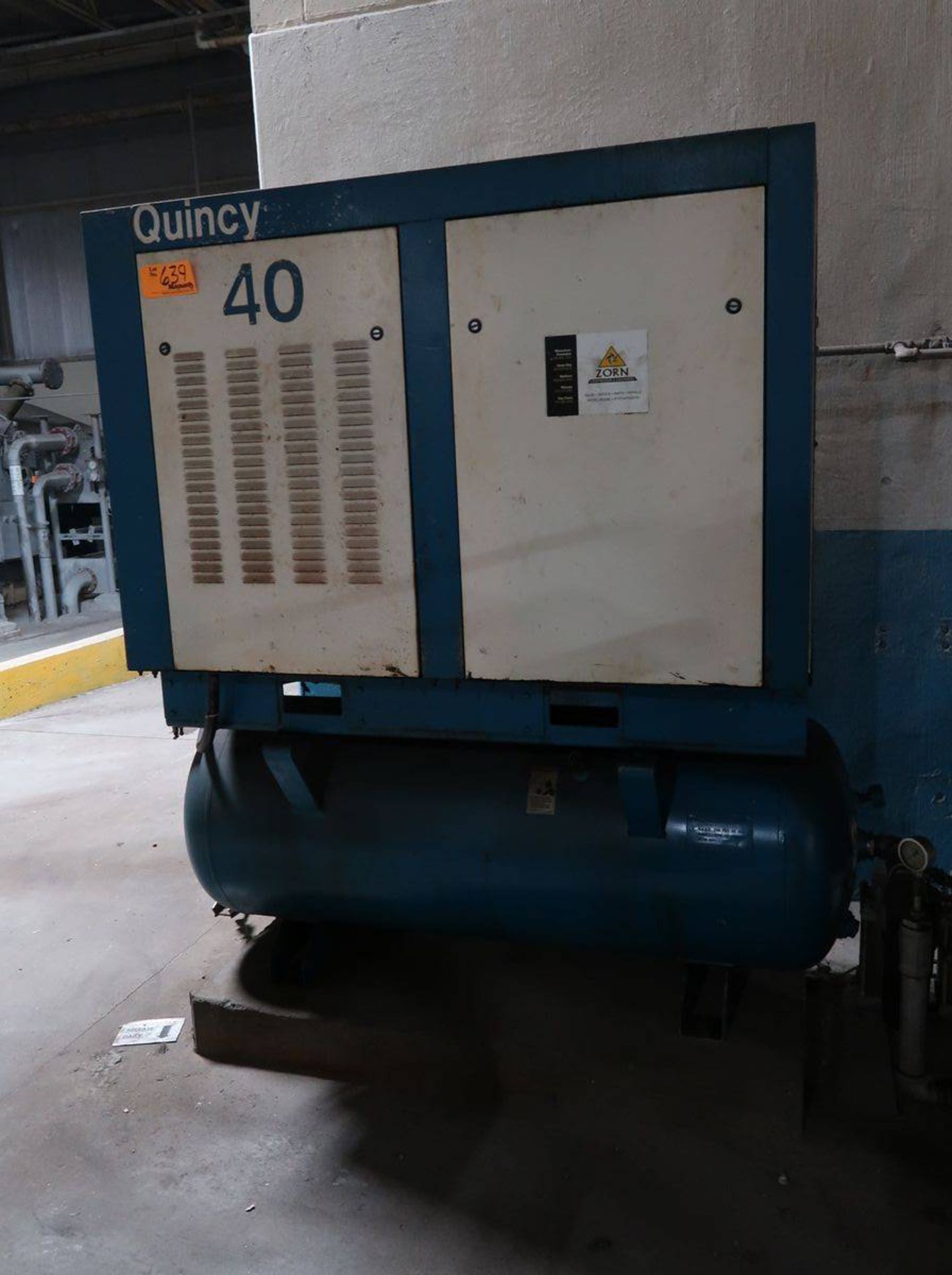 1992 Quincy 40 Rotary Screw Compressor - Image 2 of 4