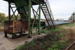 2002 Dingwell's Steel Cladded Covered Trough Rolled Belt Conveyor