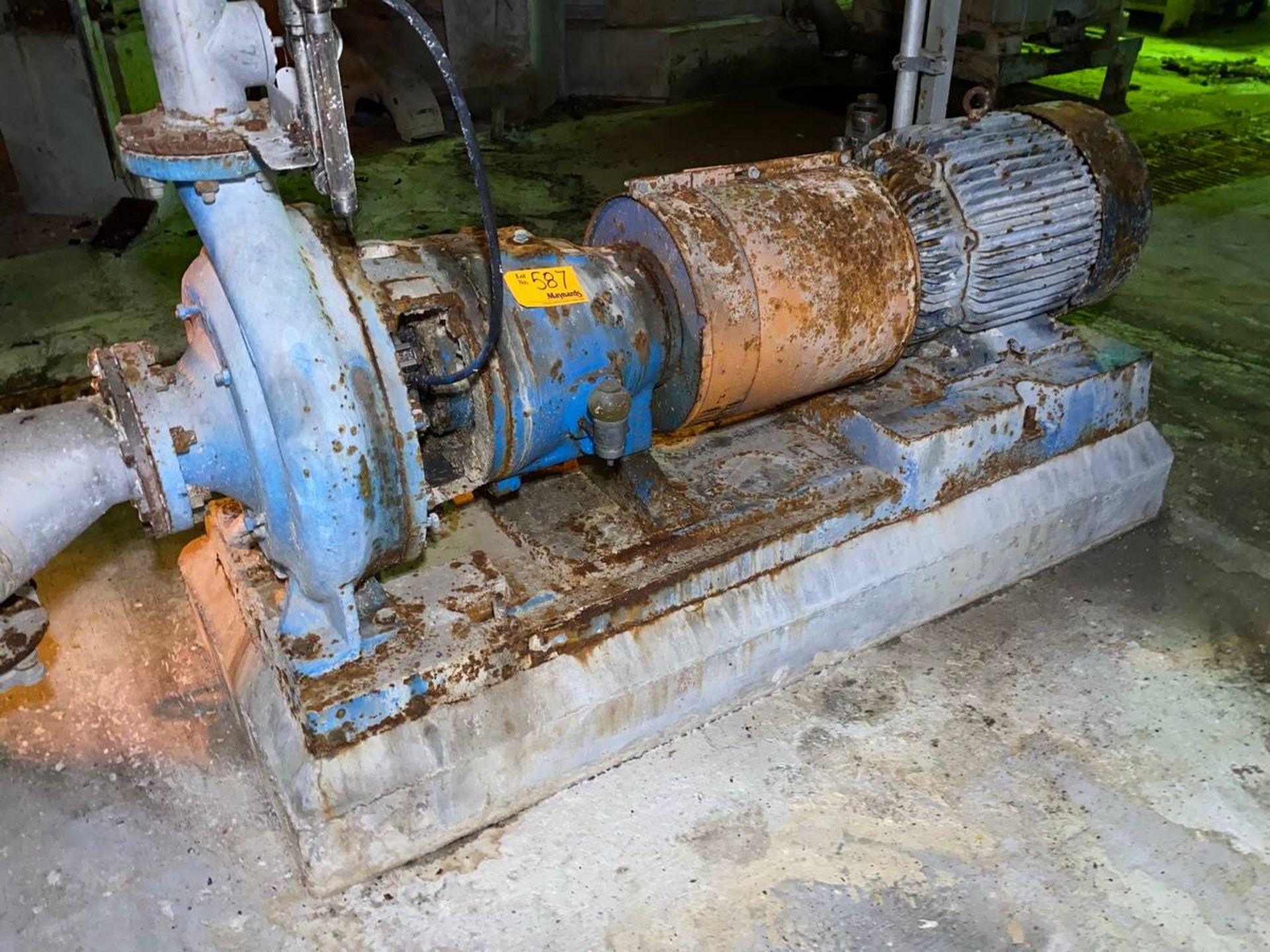 Goulds 3175S 4 x 6-18 Screw Thickener Feed Centrifugal Pump,