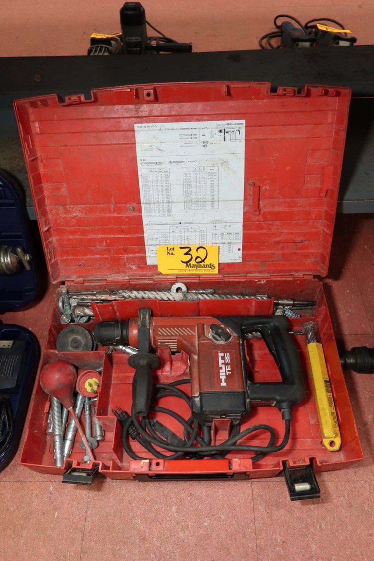 Hilti TE35 Electric 1/4" Rotary Hammer Drill