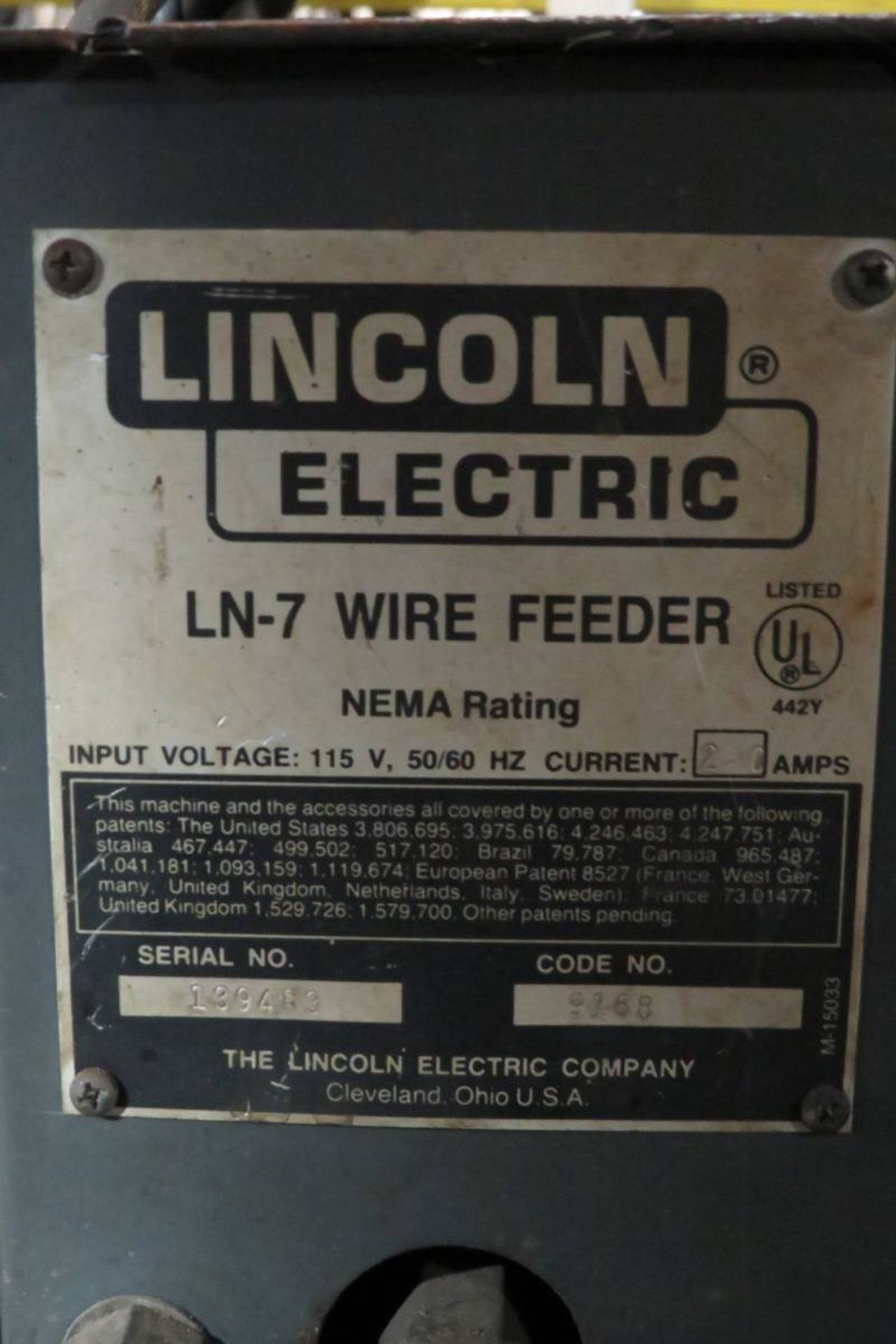 Lincoln DC-400 CV CC DC Arc Welding Power Source - Image 10 of 10