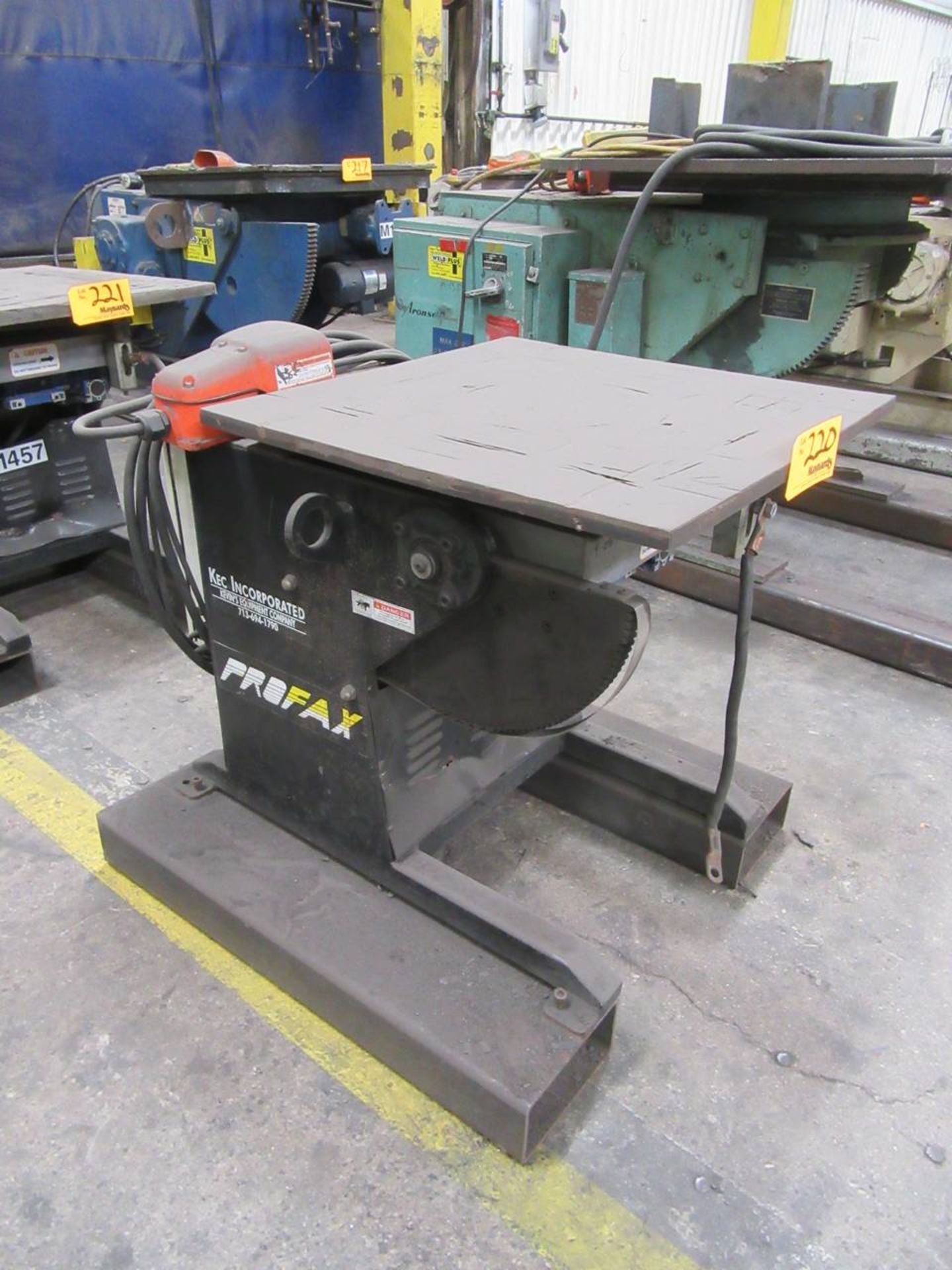 2015 Profax WP-500 Welding Positioner - Image 2 of 4