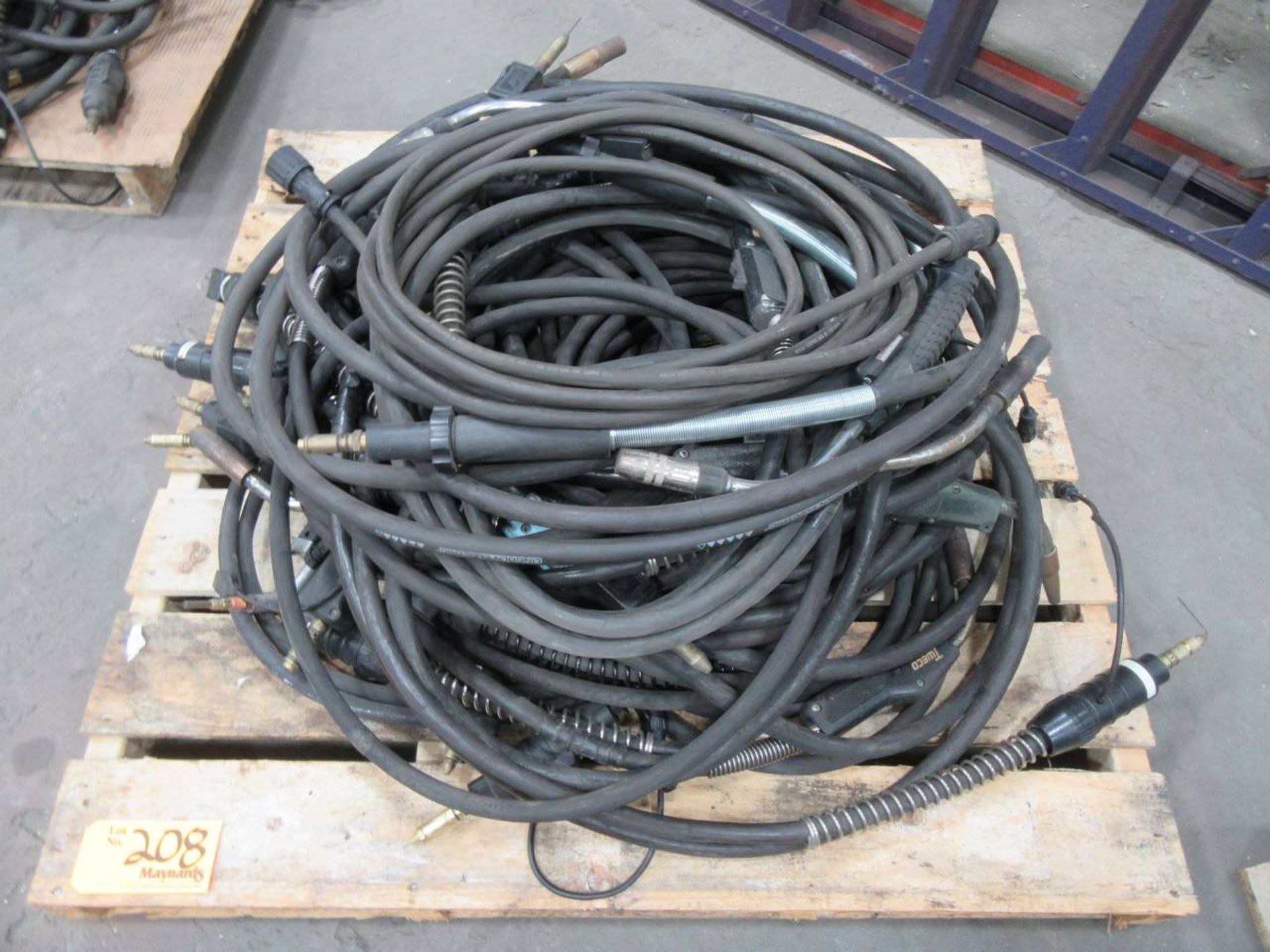 Pallet of Welding Cables
