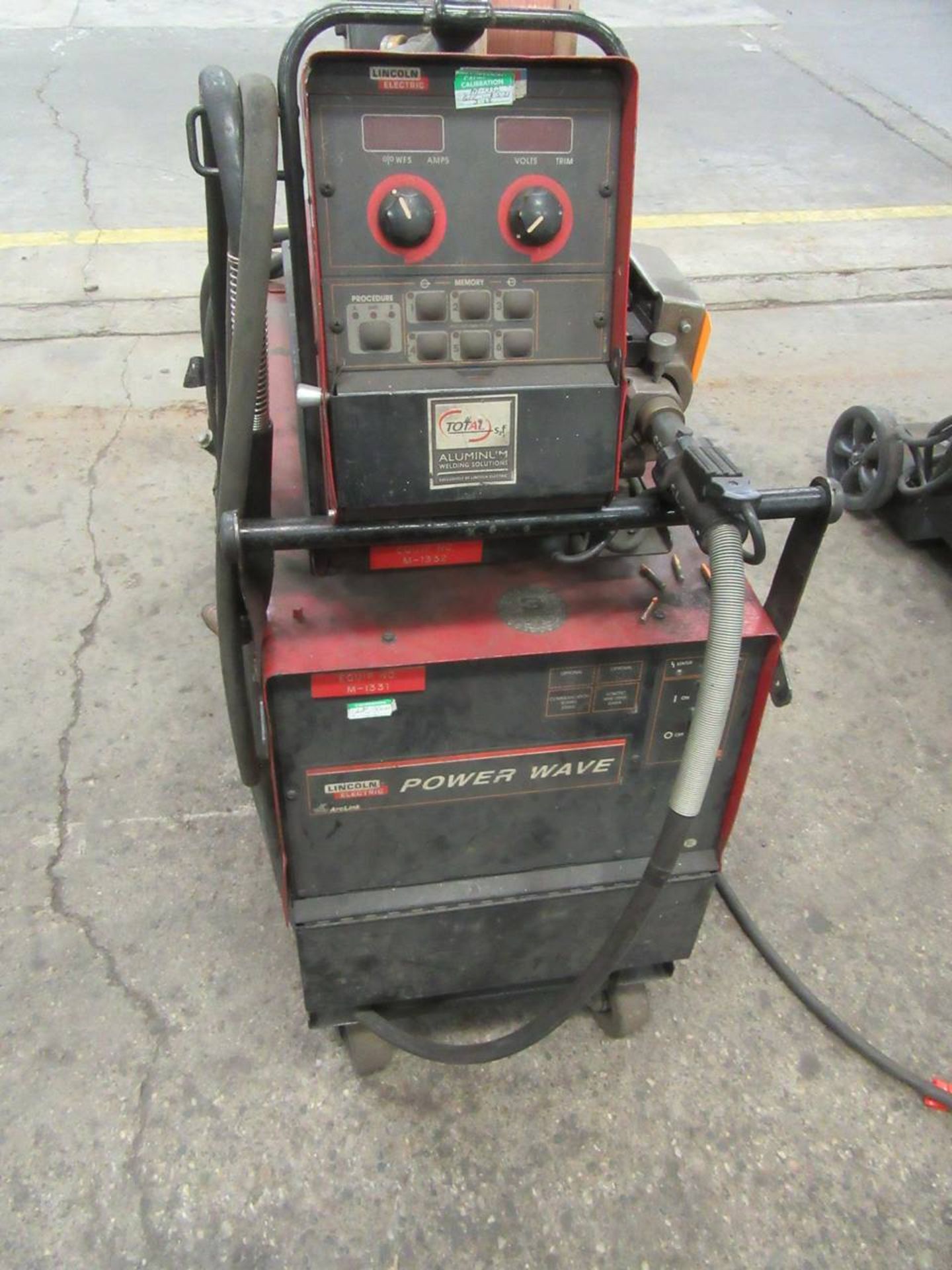 2007 Lincoln Power Wave 455M Advance Process Welder - Image 3 of 5