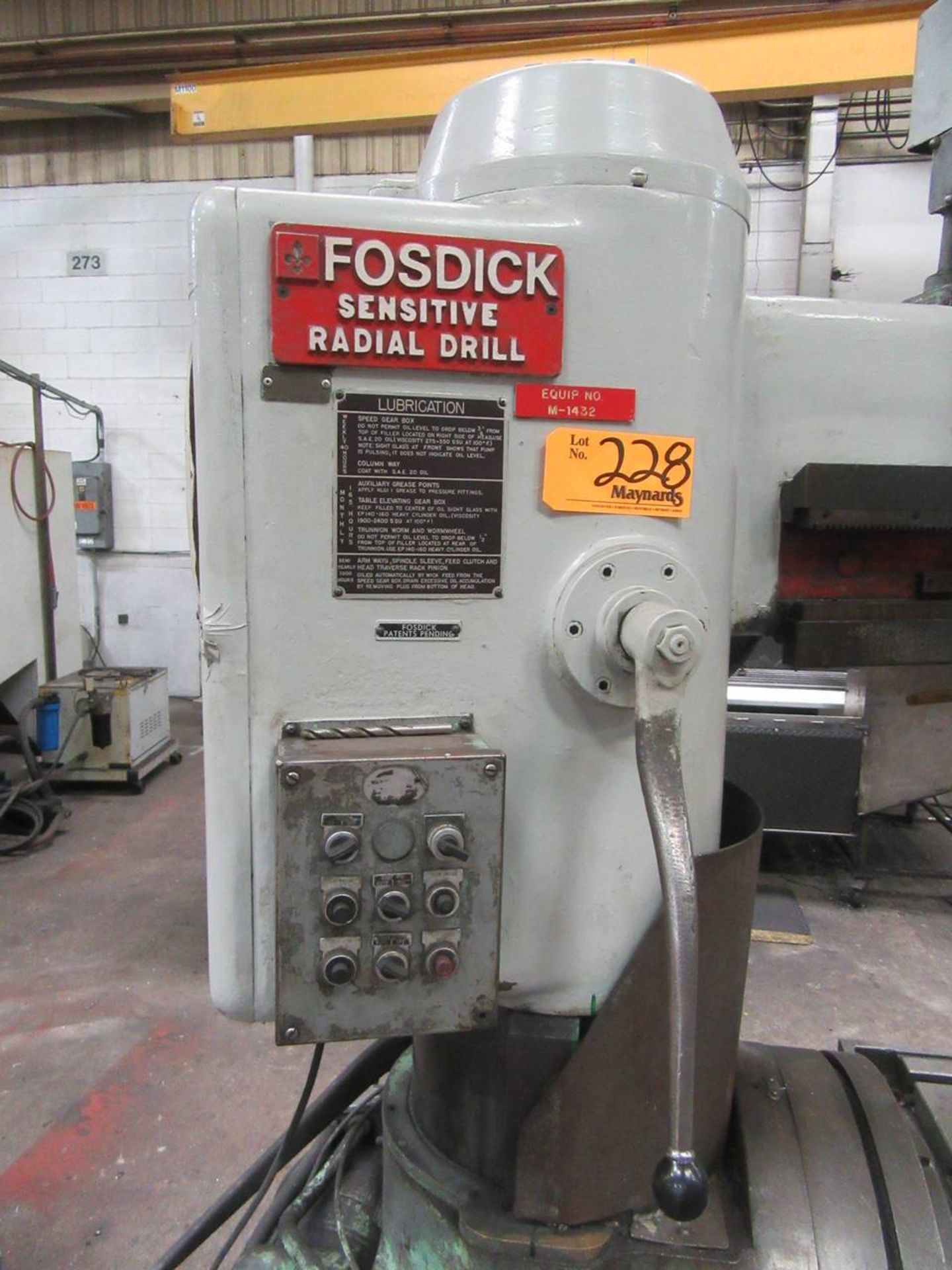 Fosdick Radial Arm Drill - Image 2 of 5