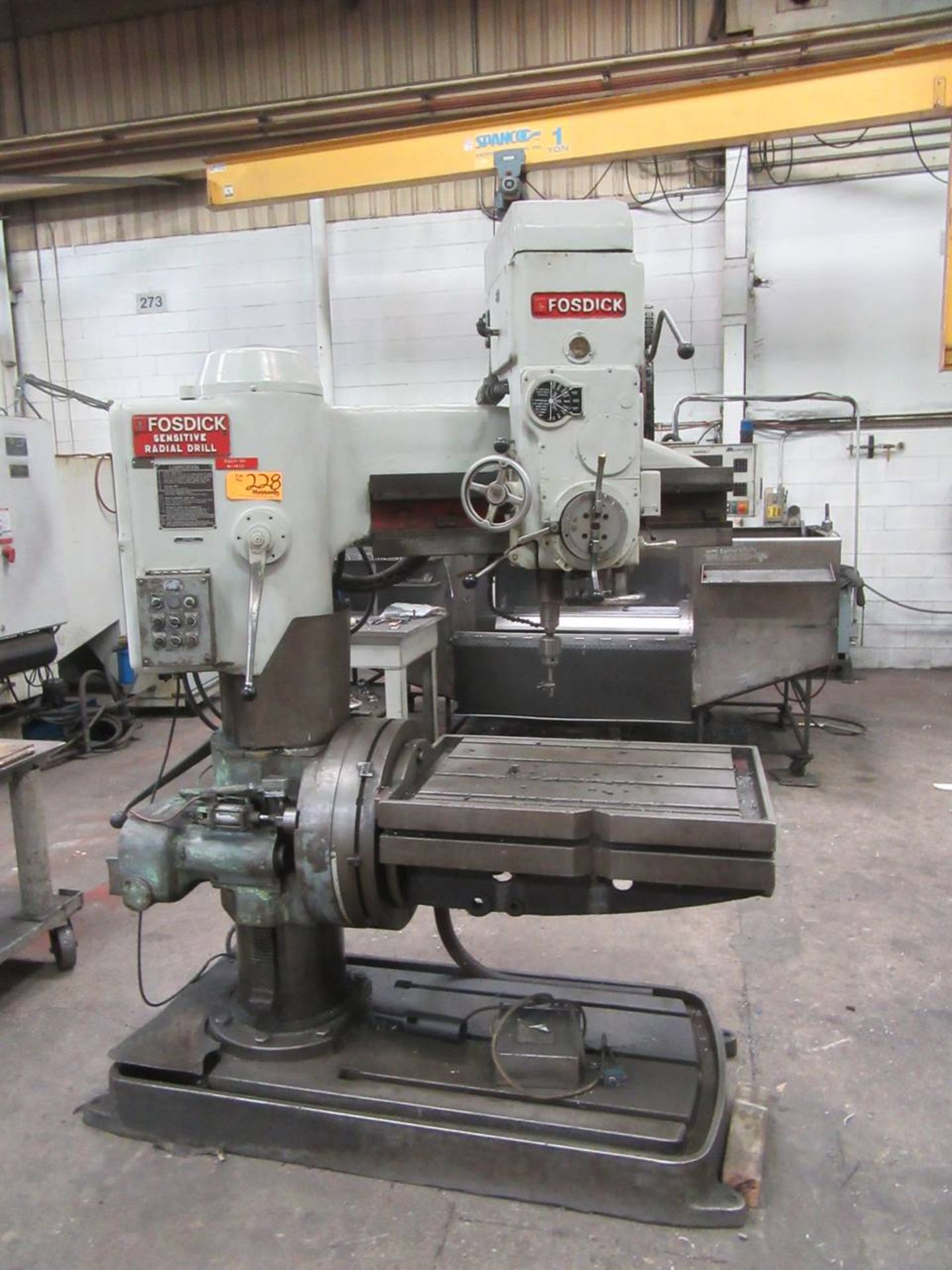 Fosdick Radial Arm Drill