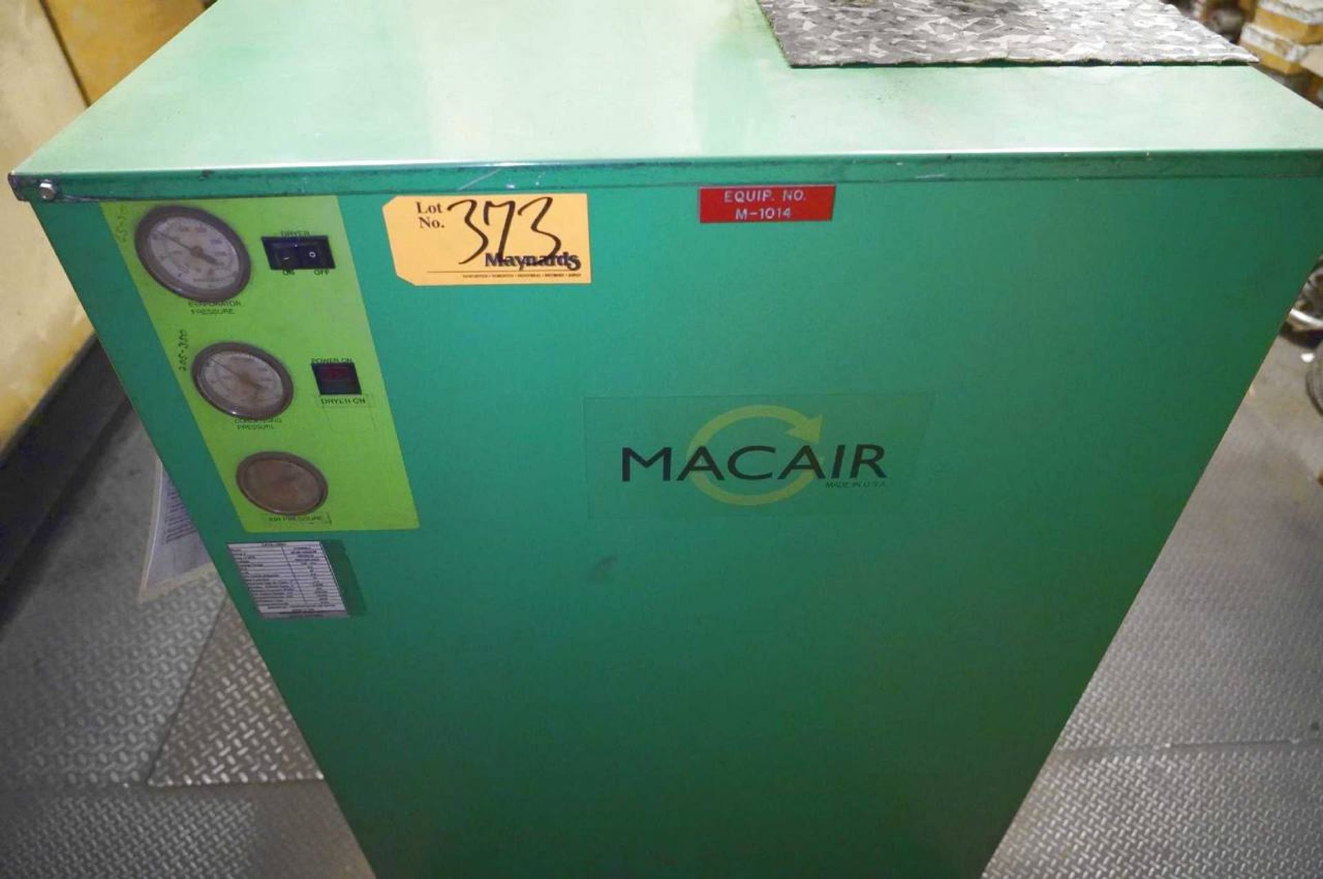 2013 Macair Refrigerated Air Dryer - Image 2 of 4