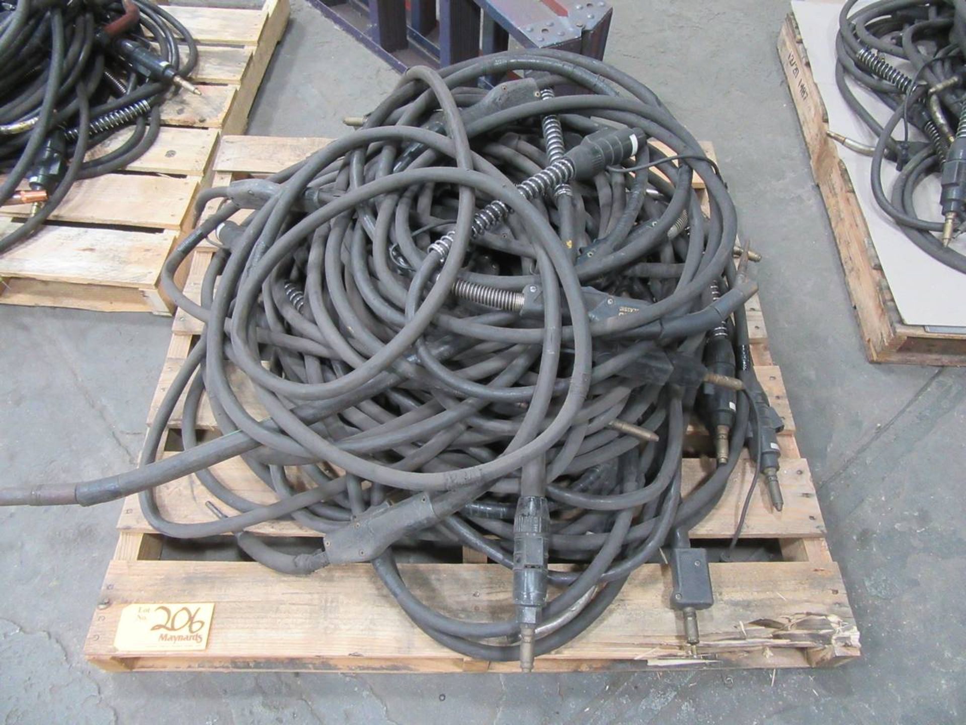 Pallet of Welding Cables