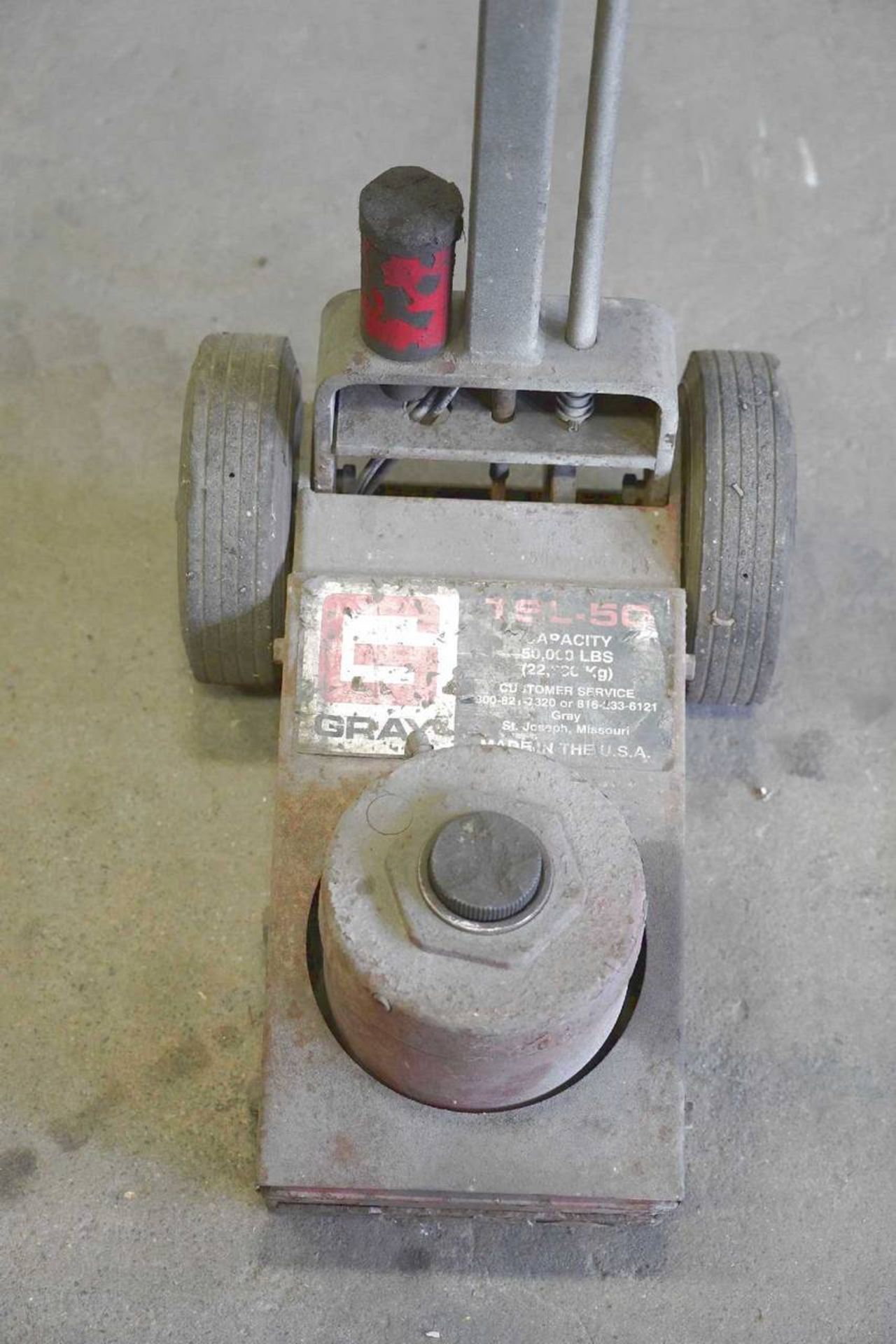 Gray 1SL-50 50,000 LBs Capacity Hydraulic Jack - Image 2 of 3