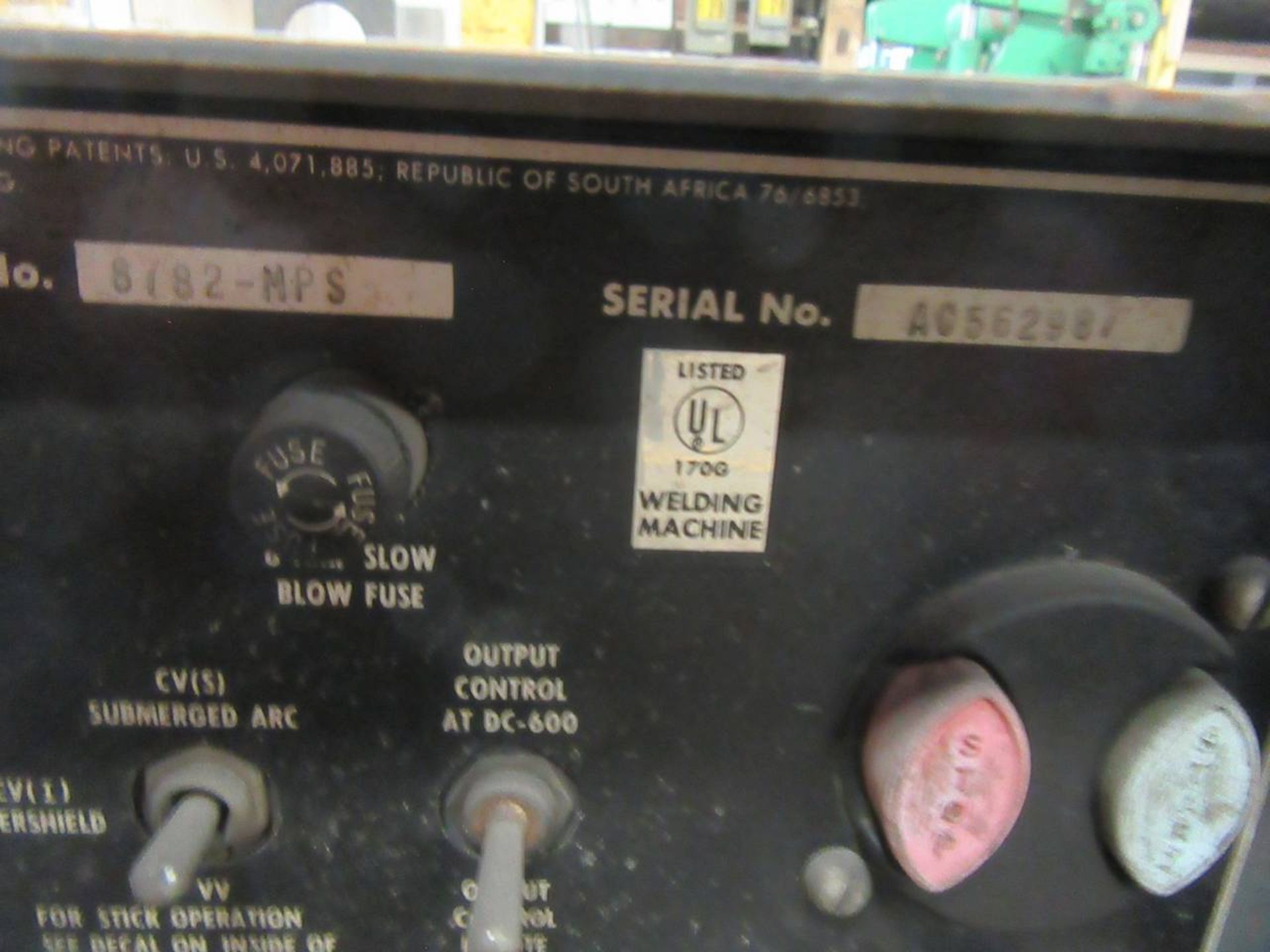 Lincoln Idealarc DC 600 Multiprocess Welder - Image 4 of 4