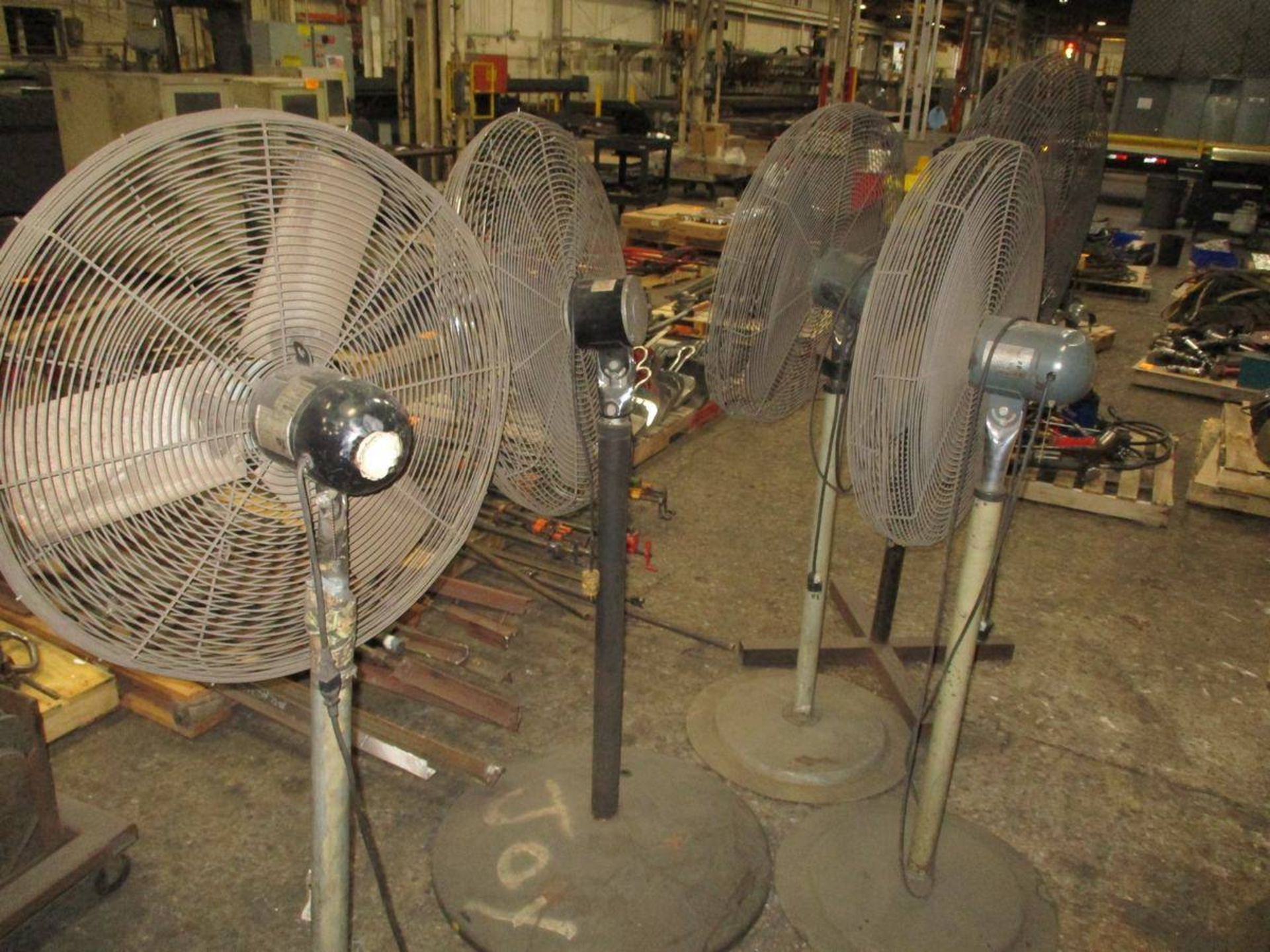 Lot of (5) 30" Pedestal Fans - Image 3 of 3