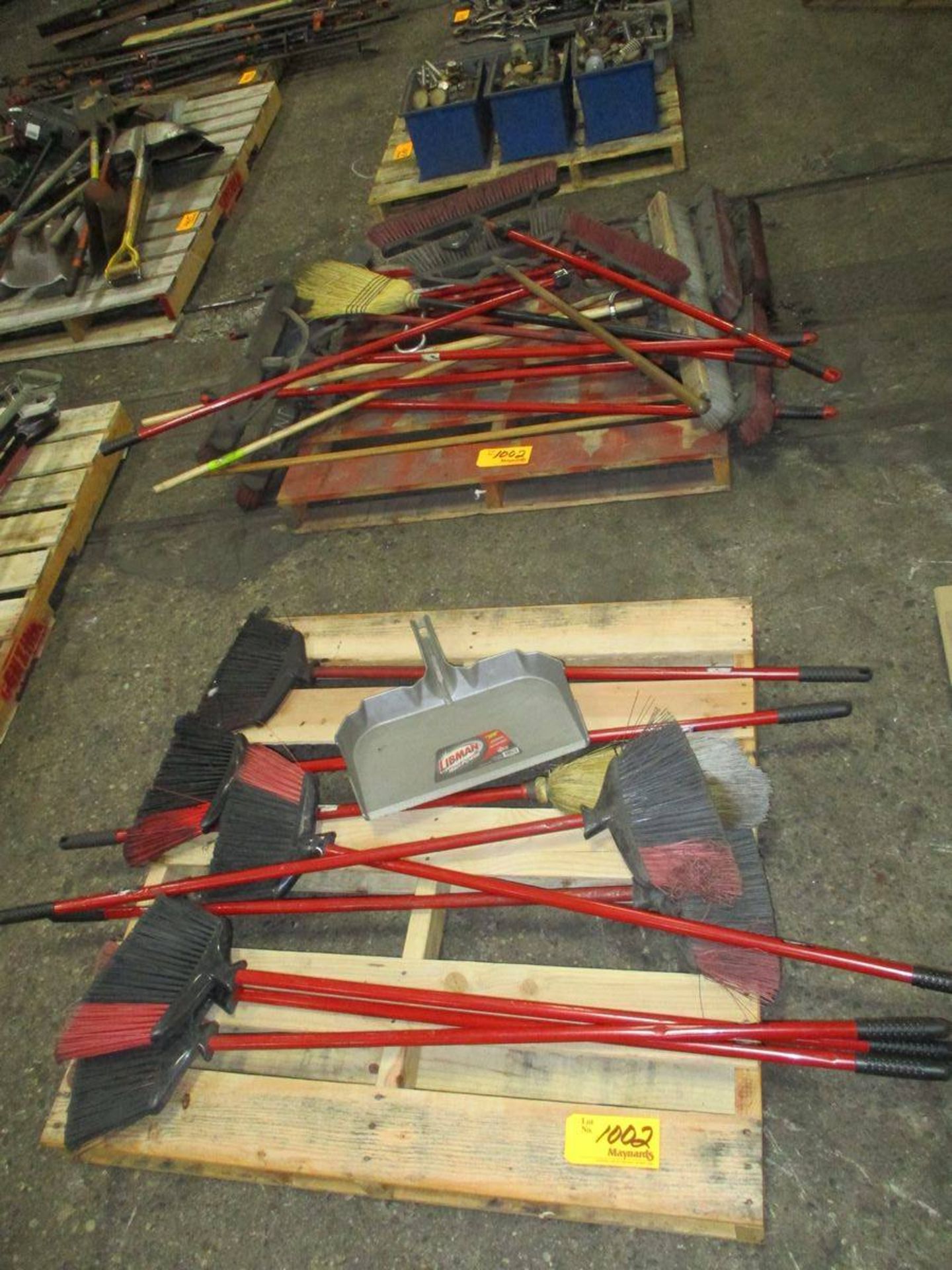 Lot of Brooms on (2) Pallets - Image 2 of 3