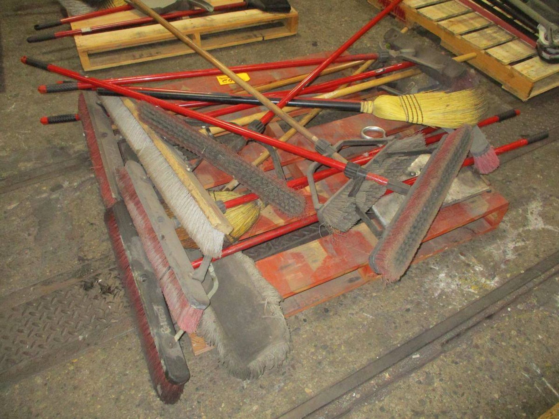 Lot of Brooms on (2) Pallets - Image 3 of 3