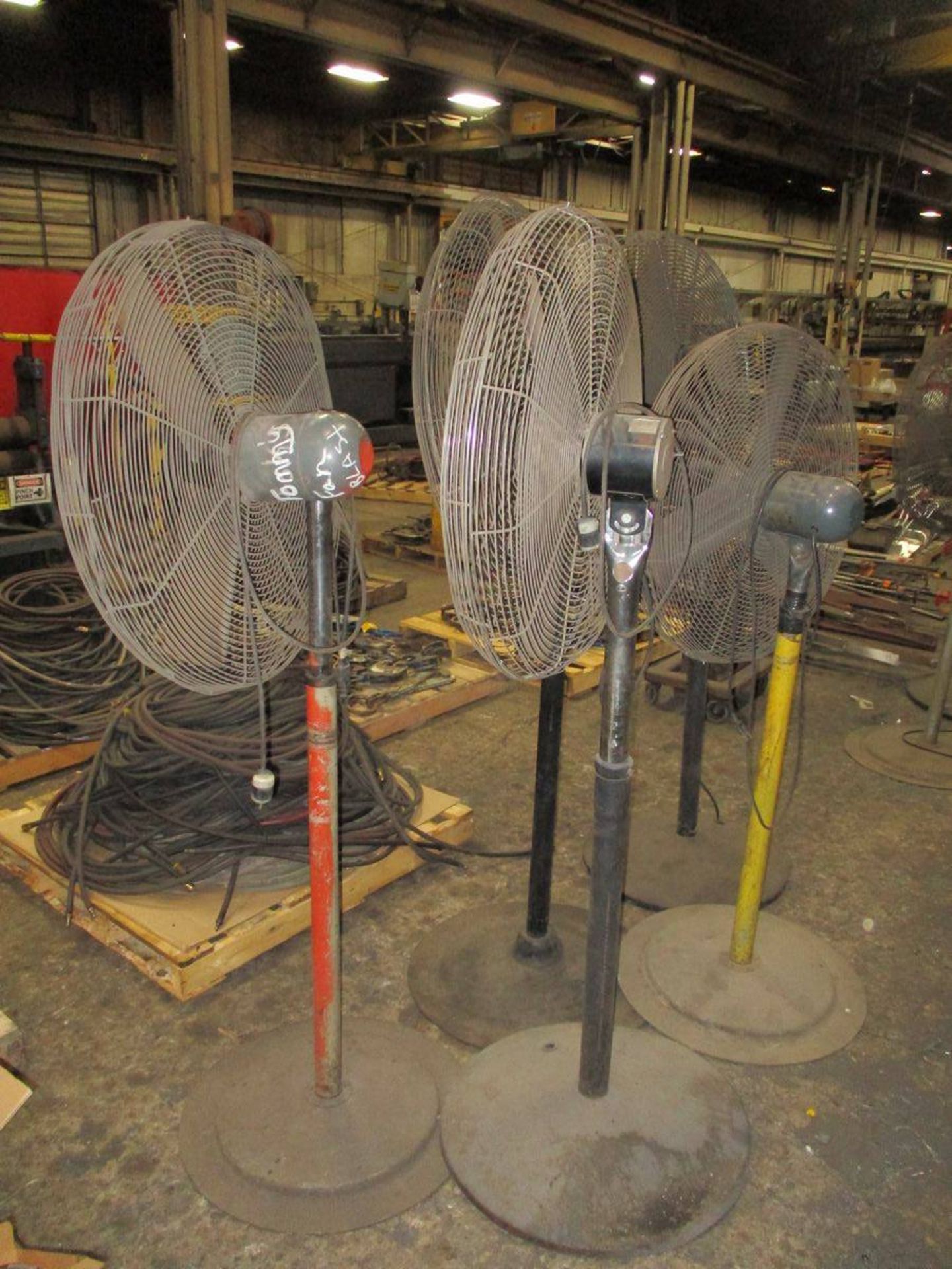 Lot of (5) 30" Pedestal Fans - Image 3 of 3