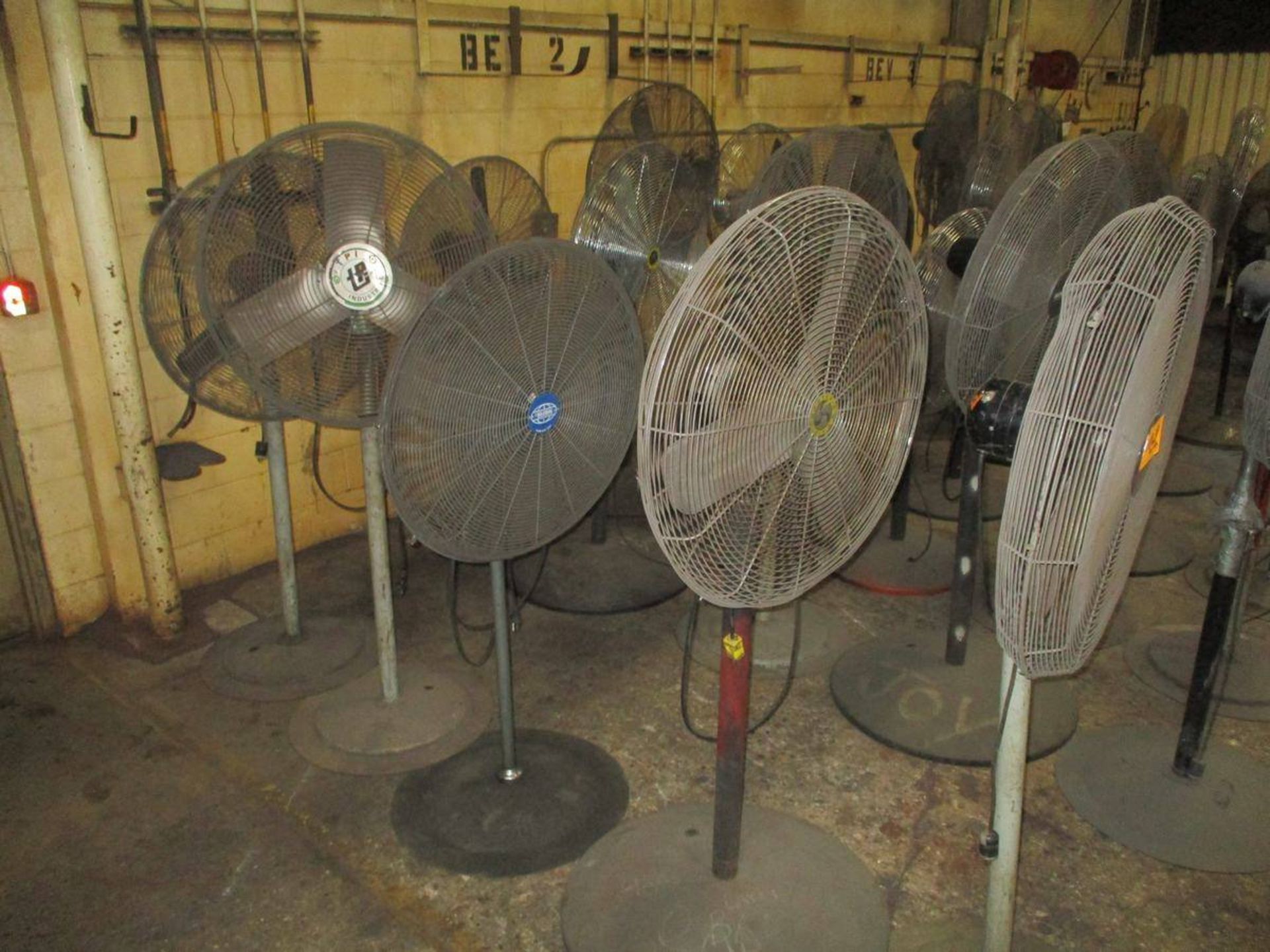 Lot of (5) 30" Pedestal Fans