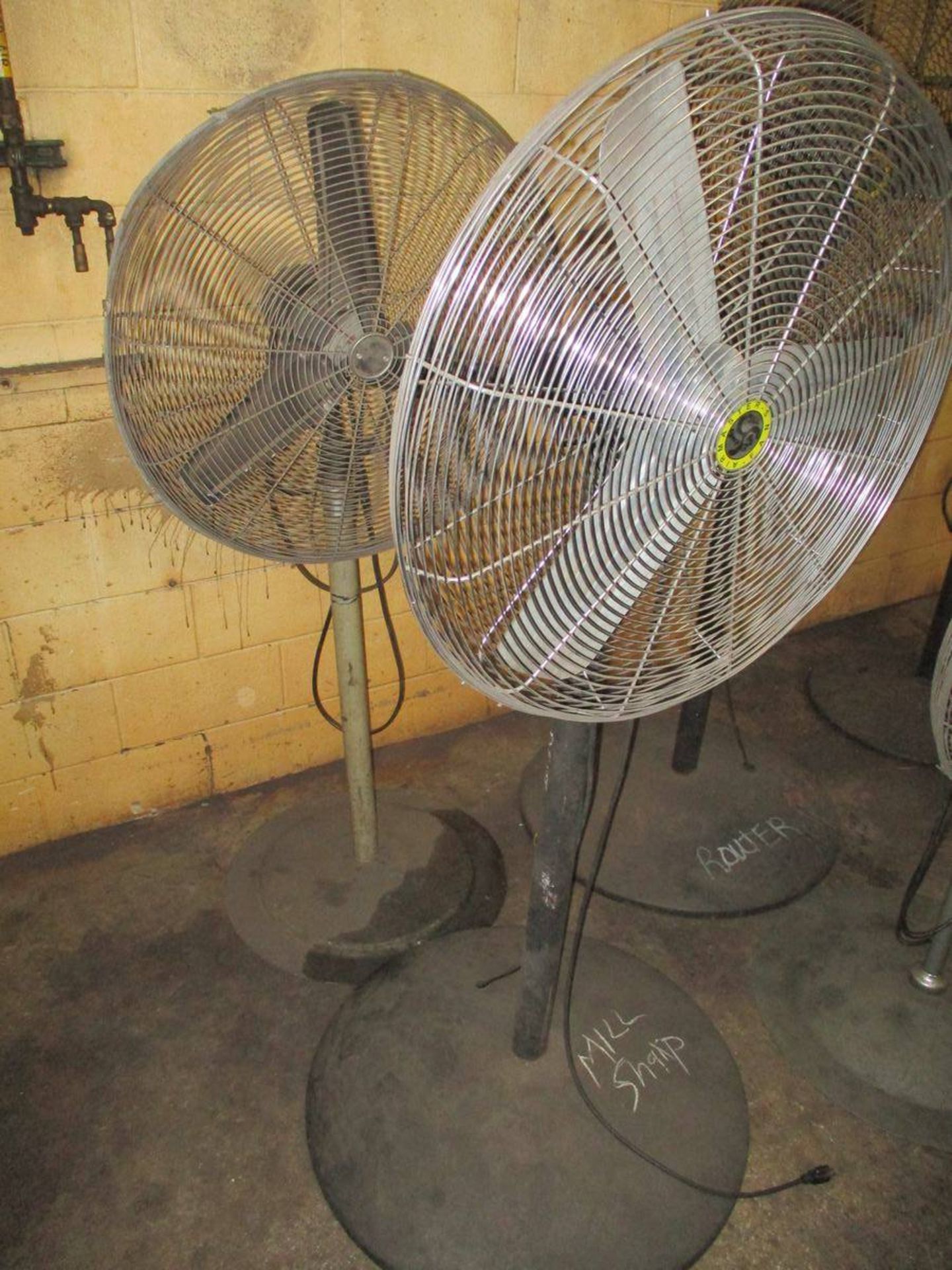 Lot of (5) 30" Pedestal Fans - Image 3 of 3