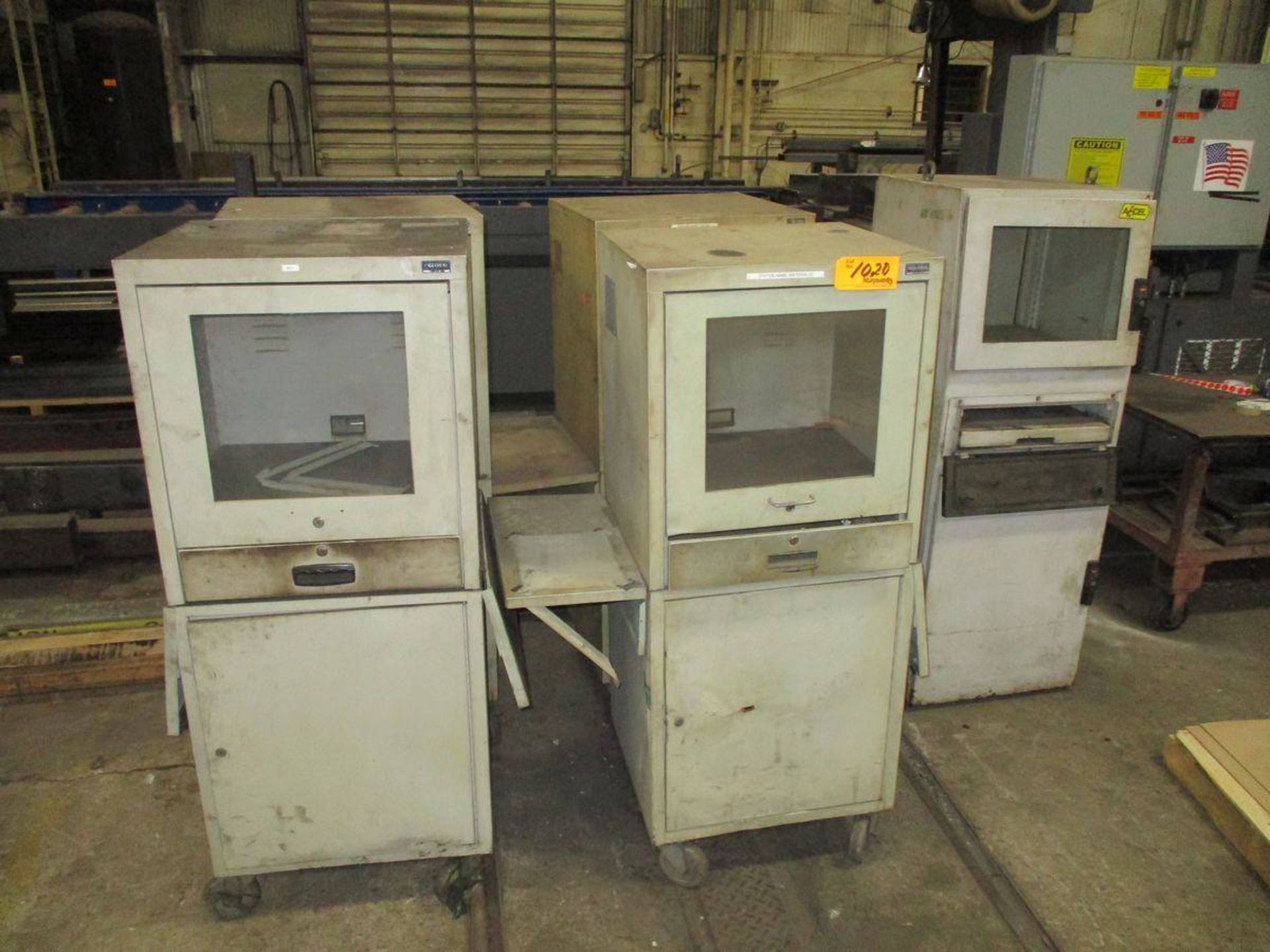 Lot of (5) Shop Floor Computer Consoles - Image 2 of 3