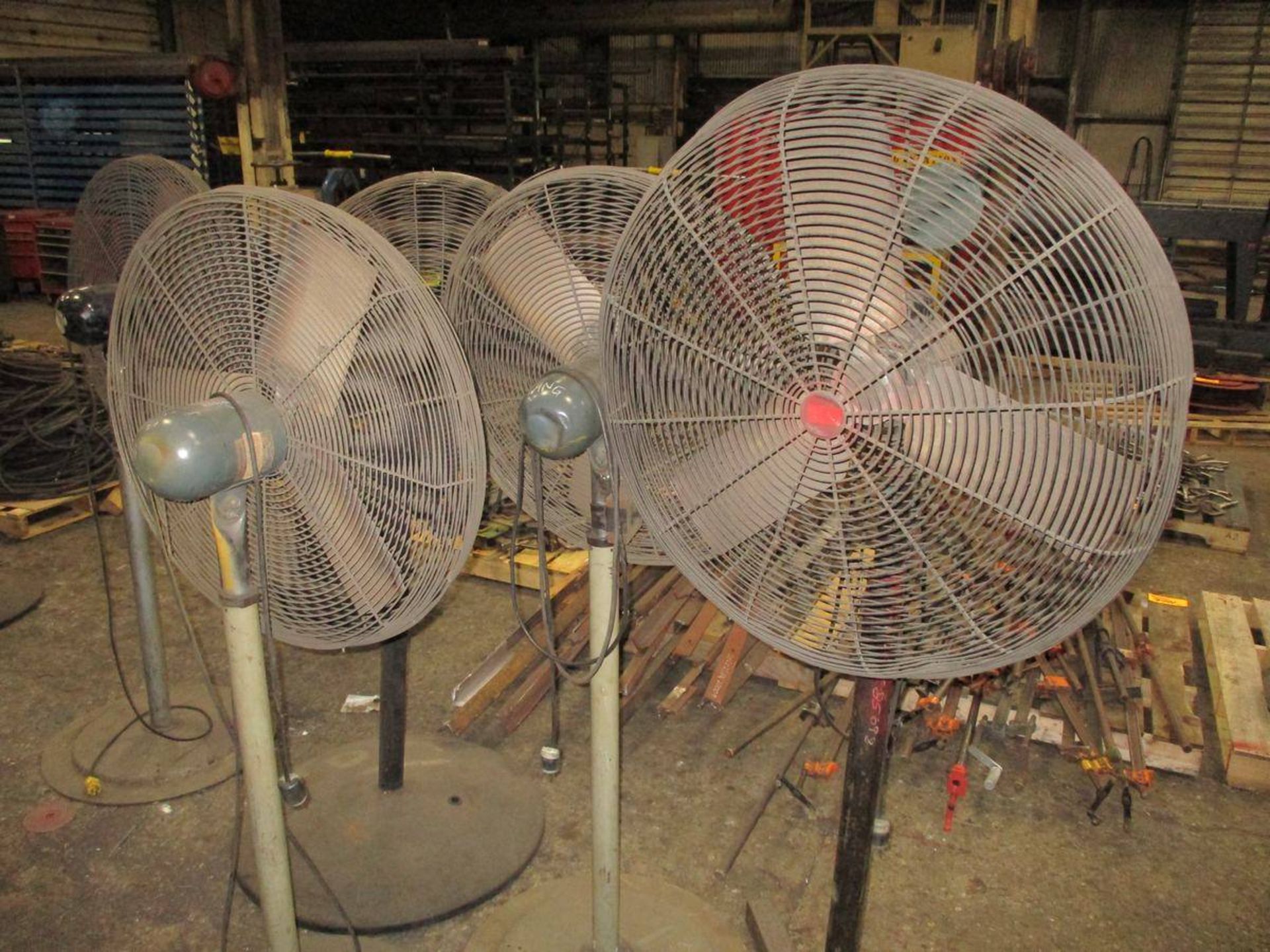 Lot of (5) 30" Pedestal Fans - Image 2 of 3