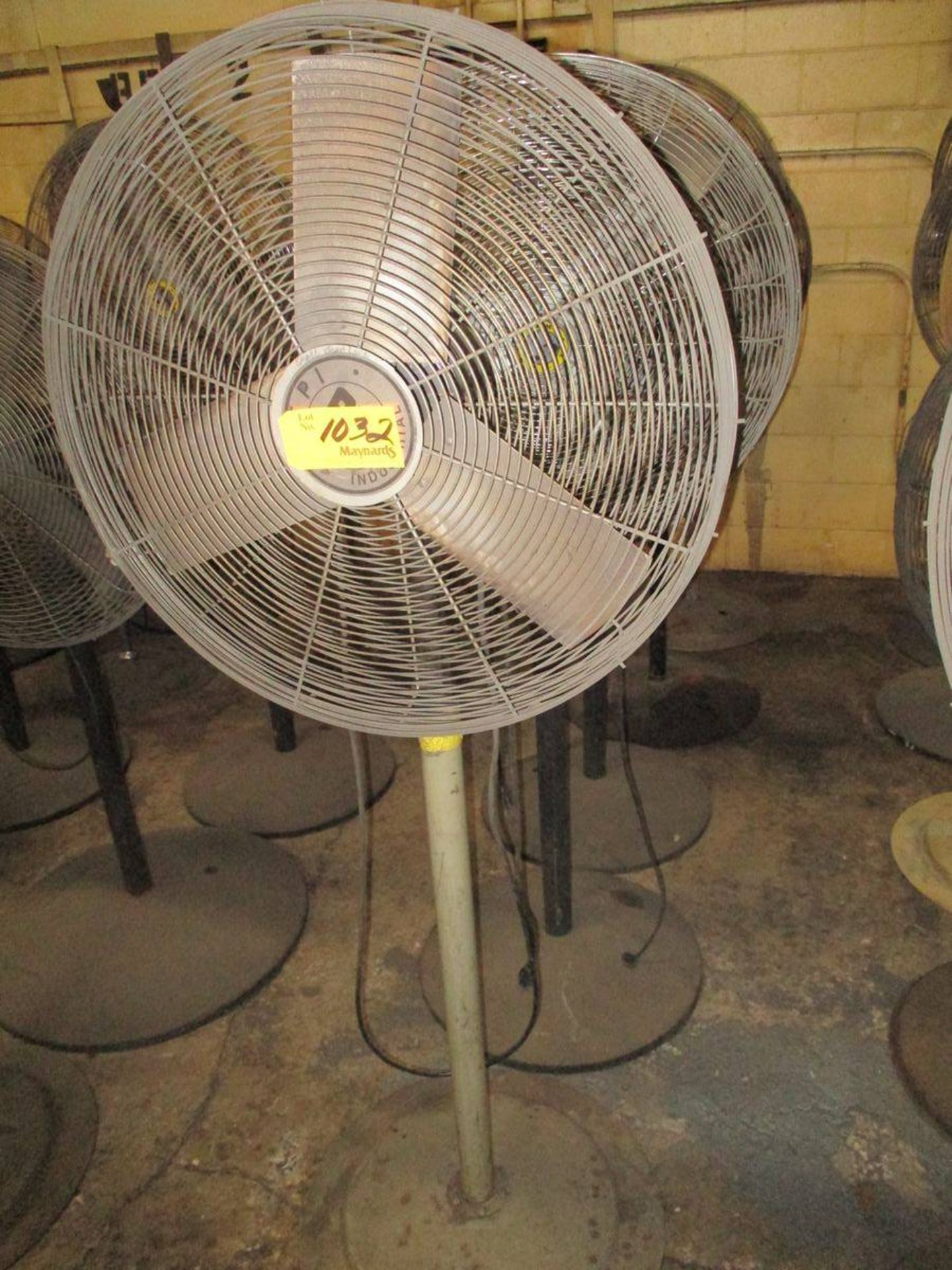 Lot of (5) 30" Pedestal Fans