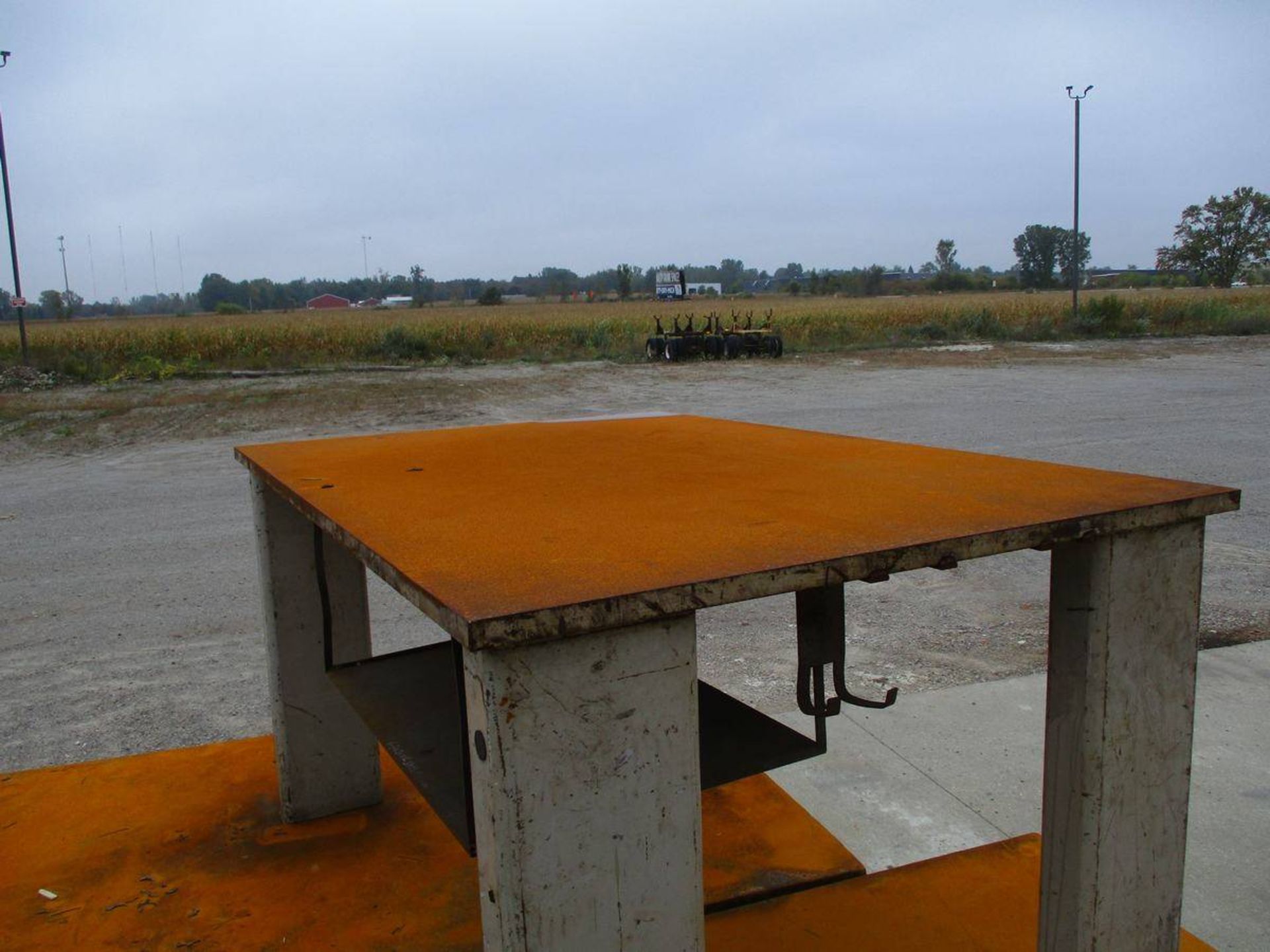 Lot of (3) Steel Tables - Image 5 of 6