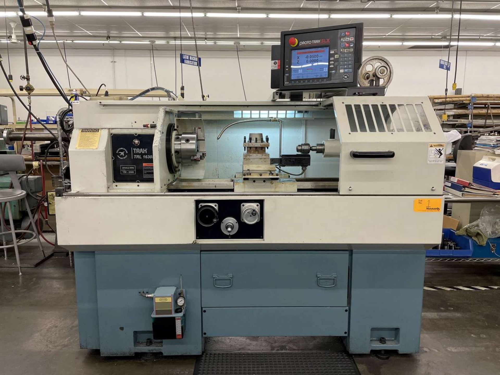 2012 Southwestern Industries TRAK TRL 1630SX Toolroom Lathe;