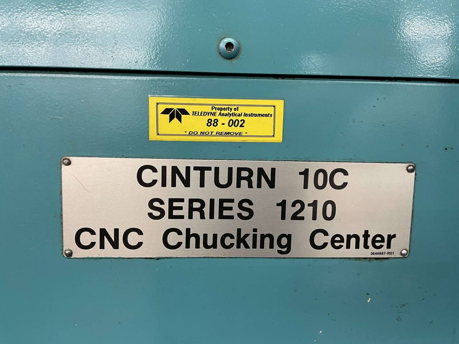 Cincinnati Milacron Cinturn 10C Series 1210 CNC Lathe; - Image 9 of 21