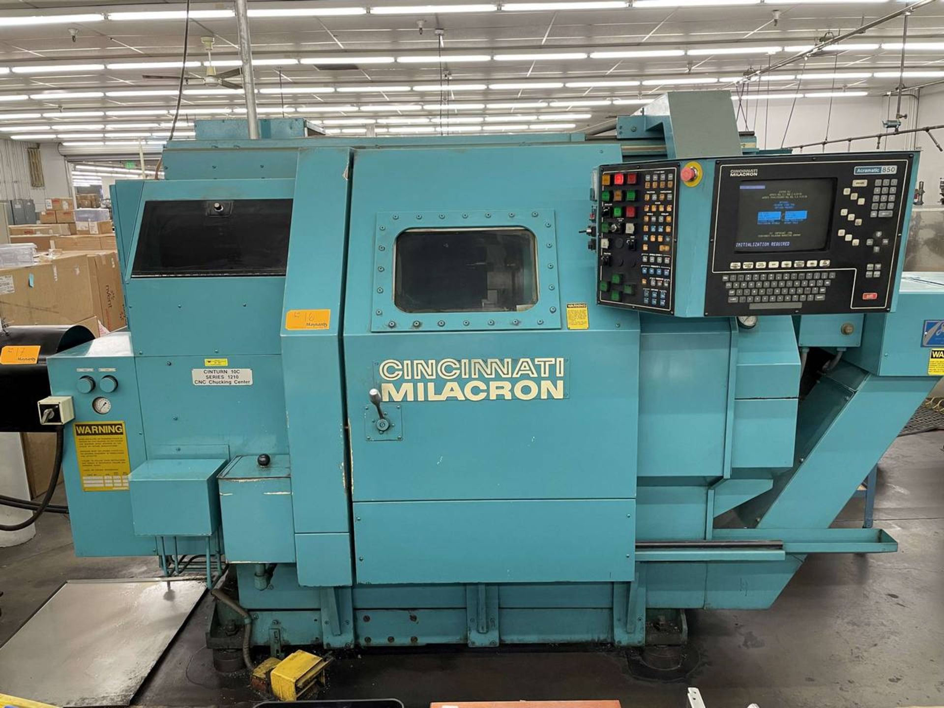 Cincinnati Milacron Cinturn 10C Series 1210 CNC Lathe;